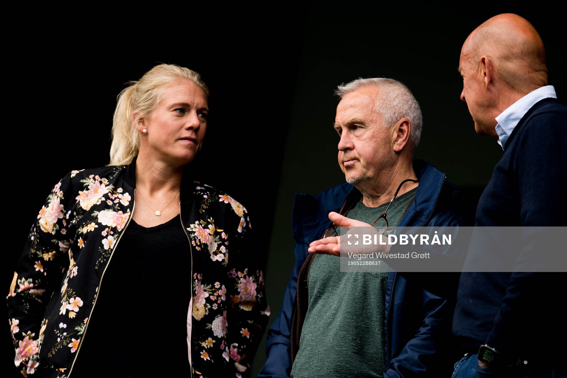 Solveig Gulbrandsen, Even Pellerud and Nils Johan Semb in