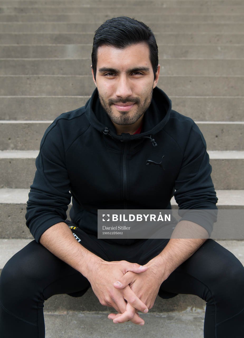 Häckens matchanalytiker Mario Chavez