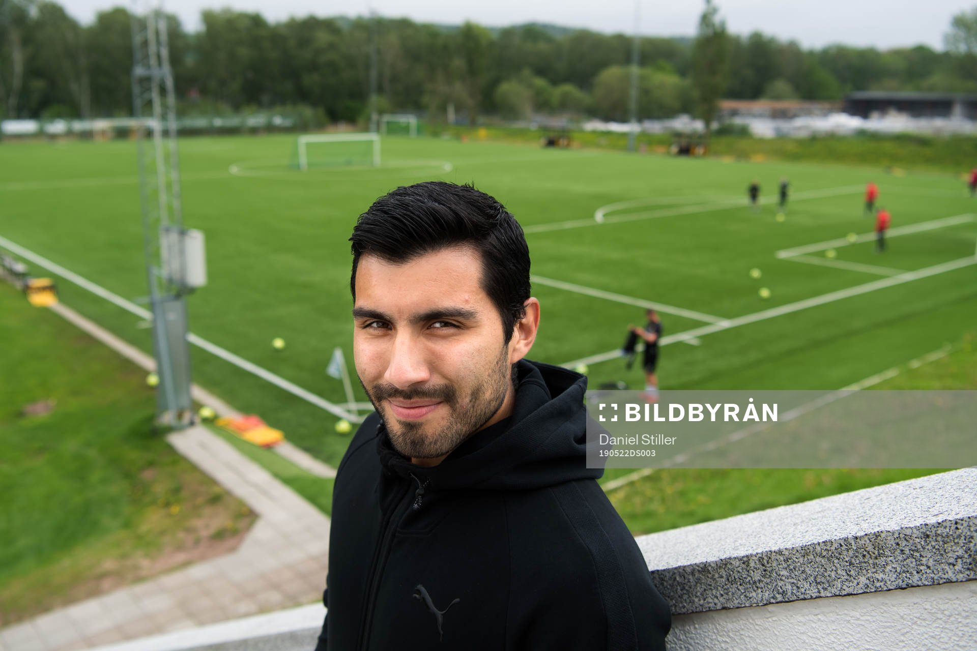 Häckens matchanalytiker Mario Chavez