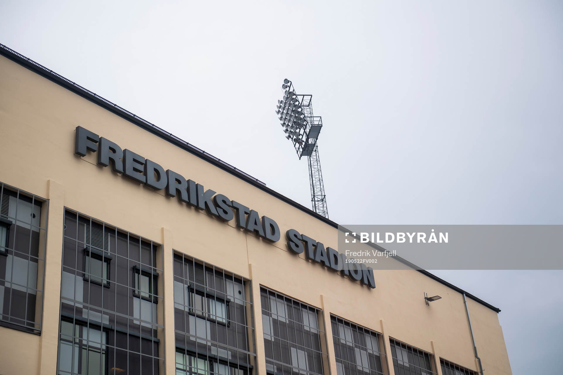 General view of Fredrikstad Stadion