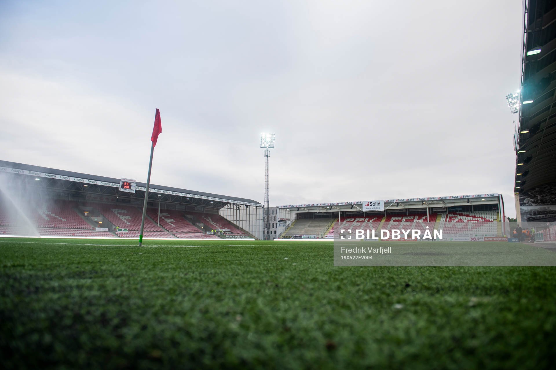 General view of Fredrikstad Stadion
