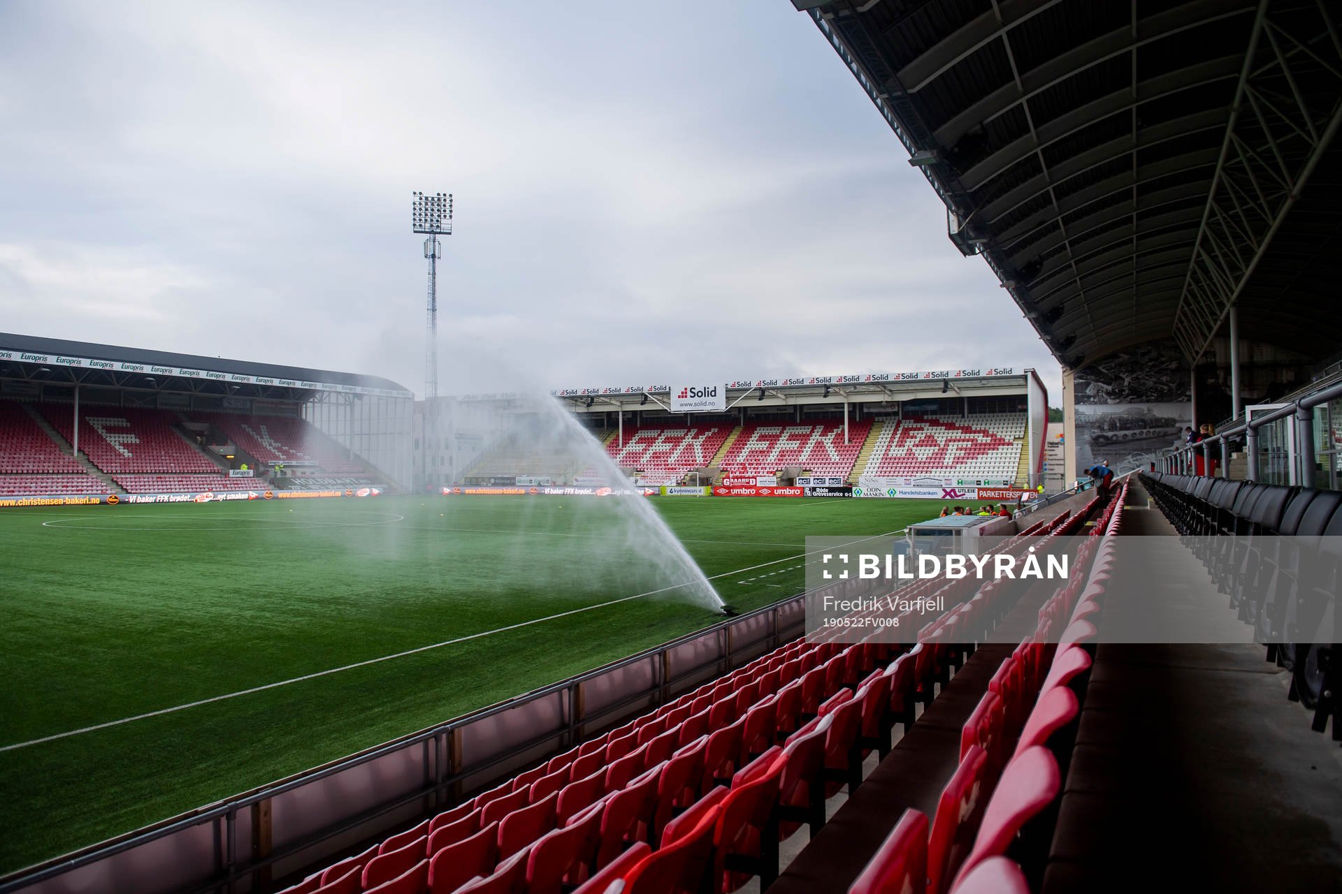 General view of Fredrikstad Stadion