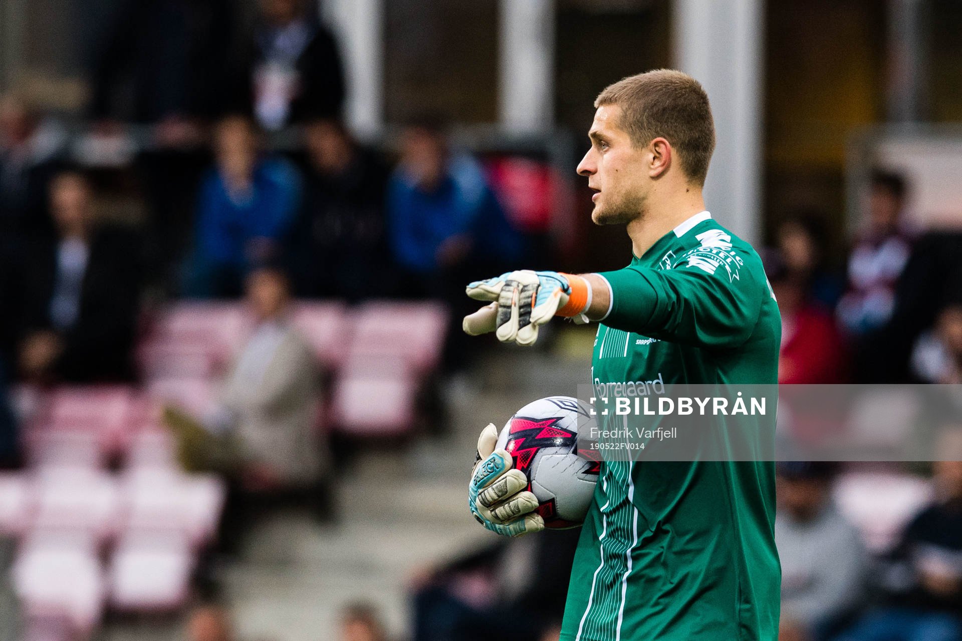 Goalkeeper Aleksandr Vasyutin of Sarpsborg 08