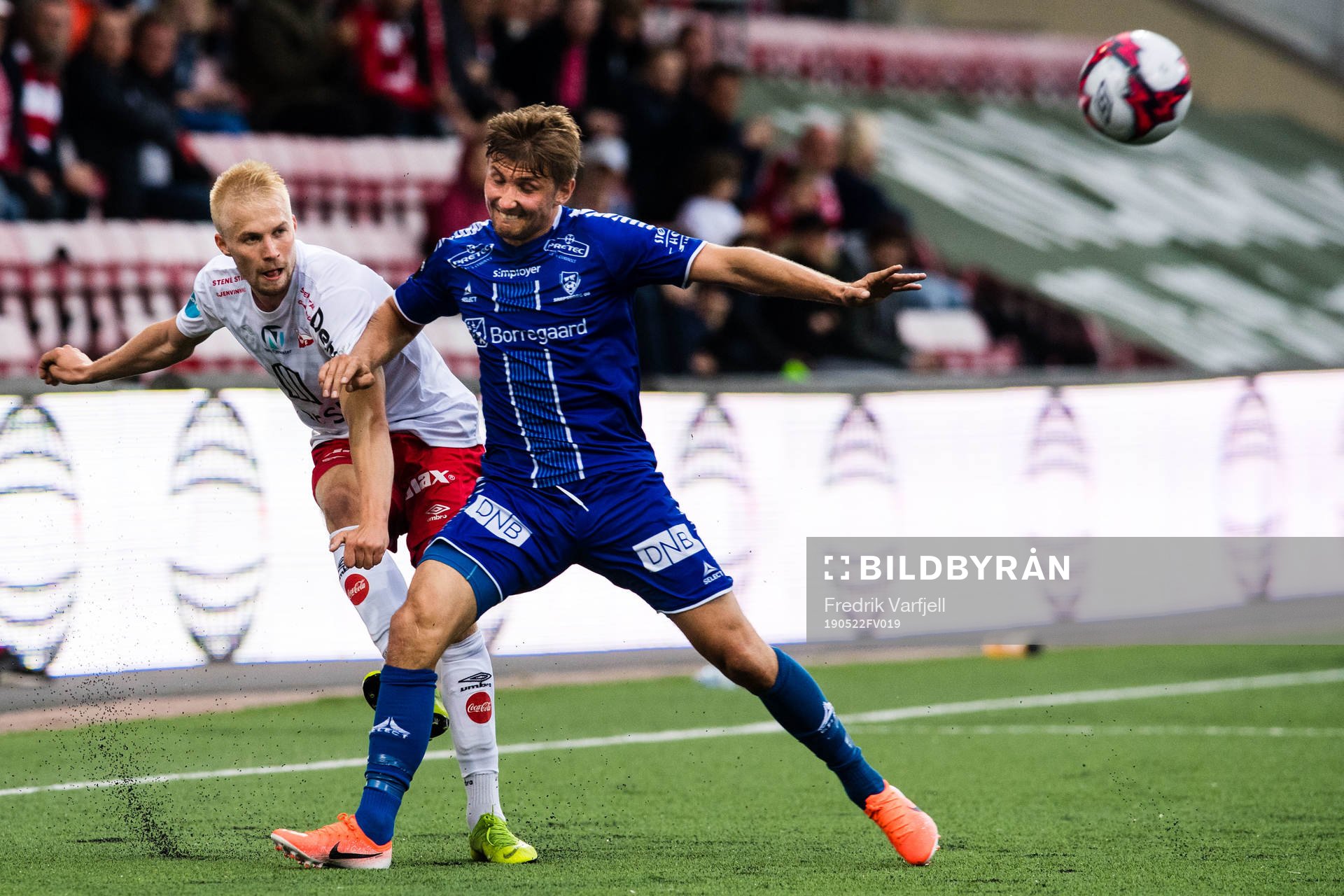 Love Reuterswaerd of FFK  and Steffen Lie Skålevik of