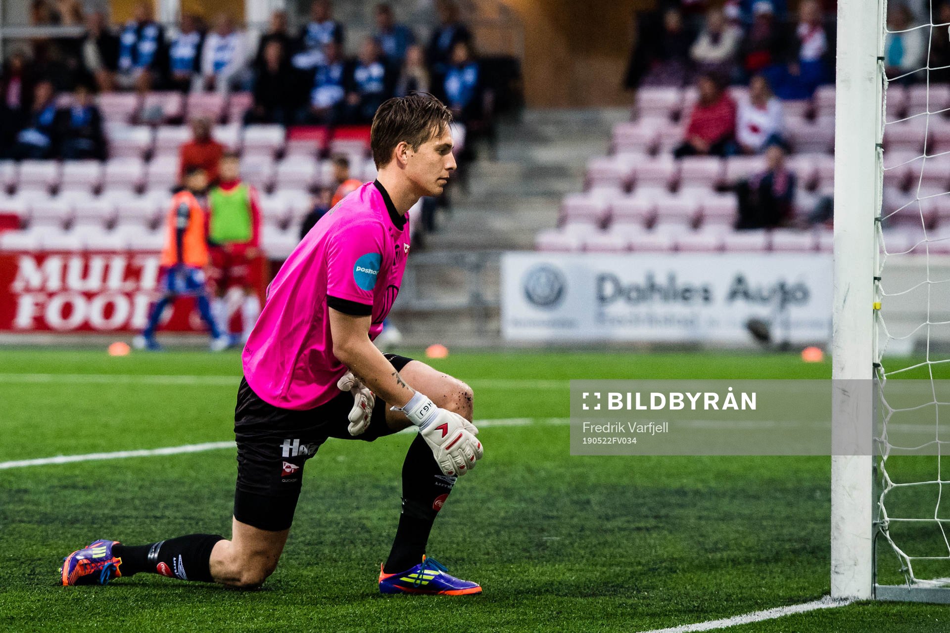 Goalkeeper Håvar Grøntvedt Jensen of FFK looks dejected