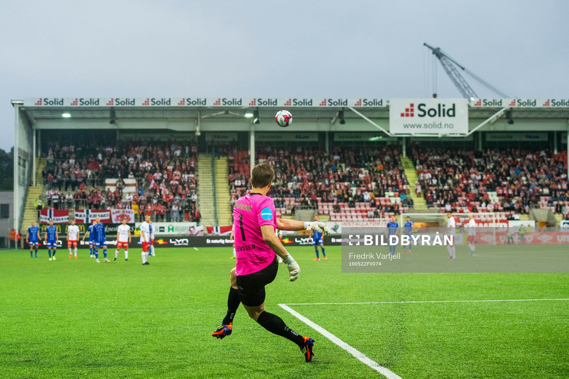 Goalkeeper Håvar Grøntvedt Jensen of FFK