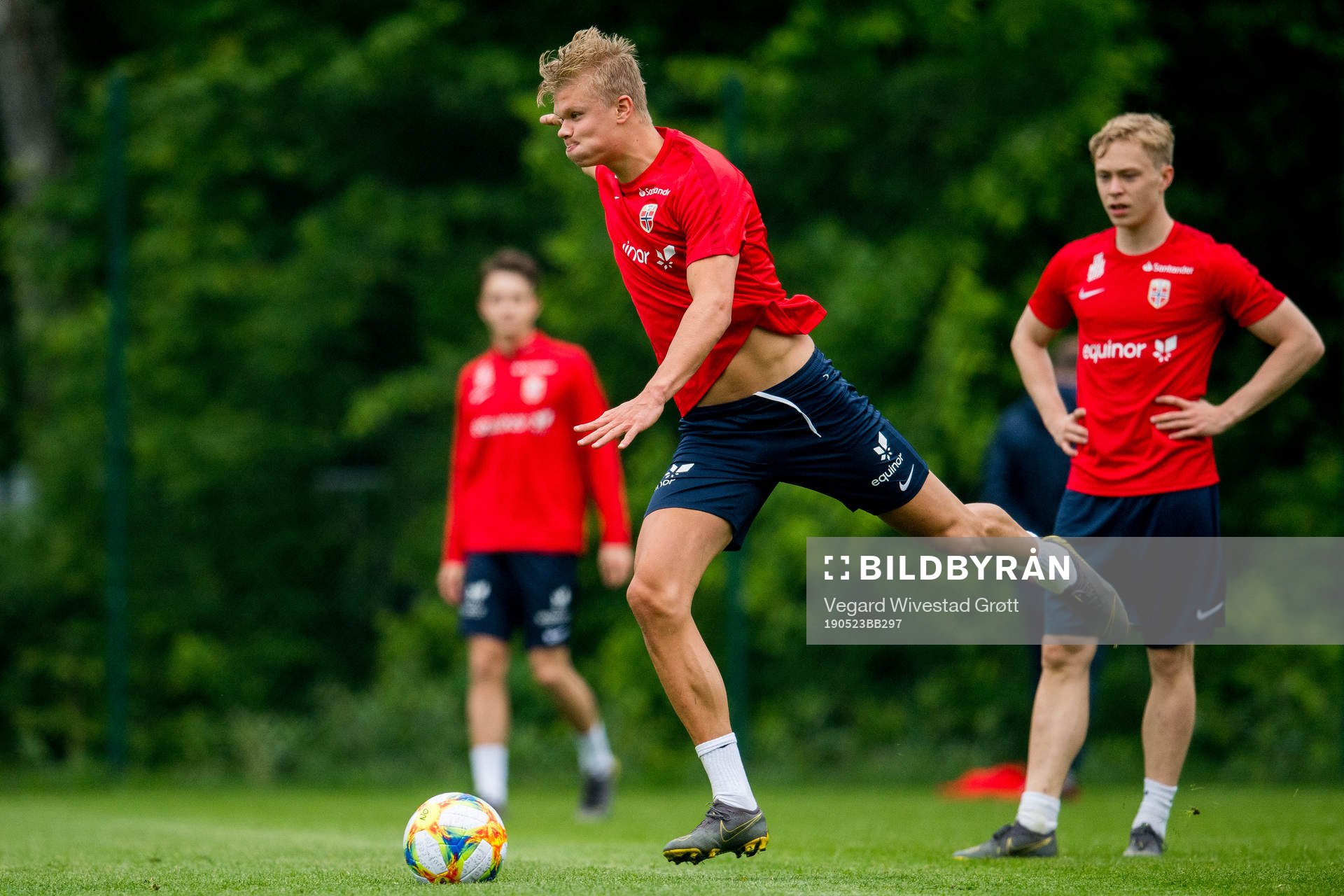 Erling Braut Haaland of Norway