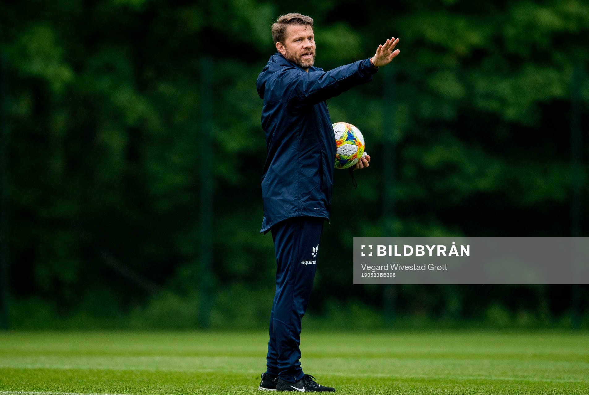 Pål Arne «Paco» Johansen, head coach of Norway