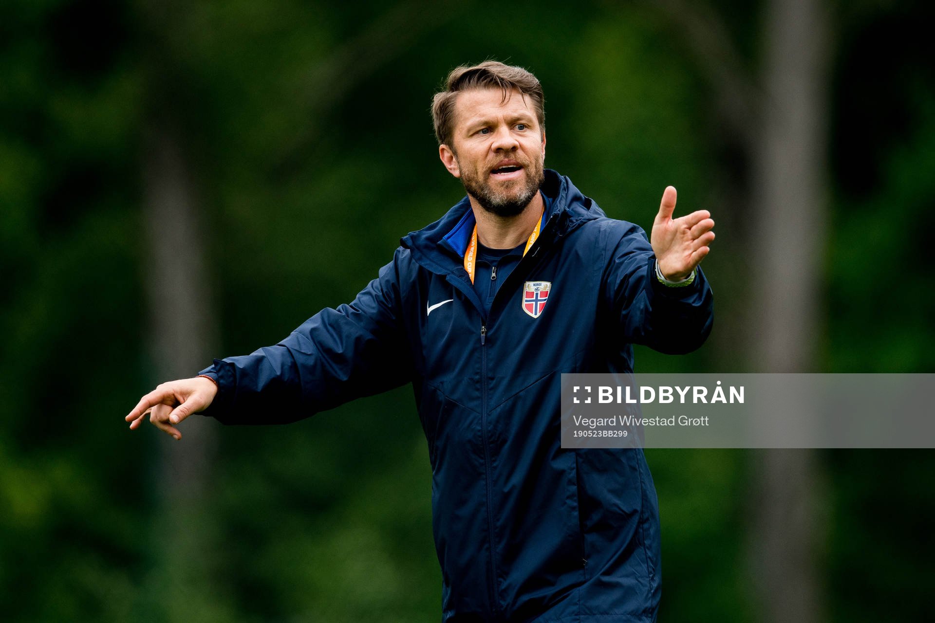 Pål Arne «Paco» Johansen, head coach of Norway