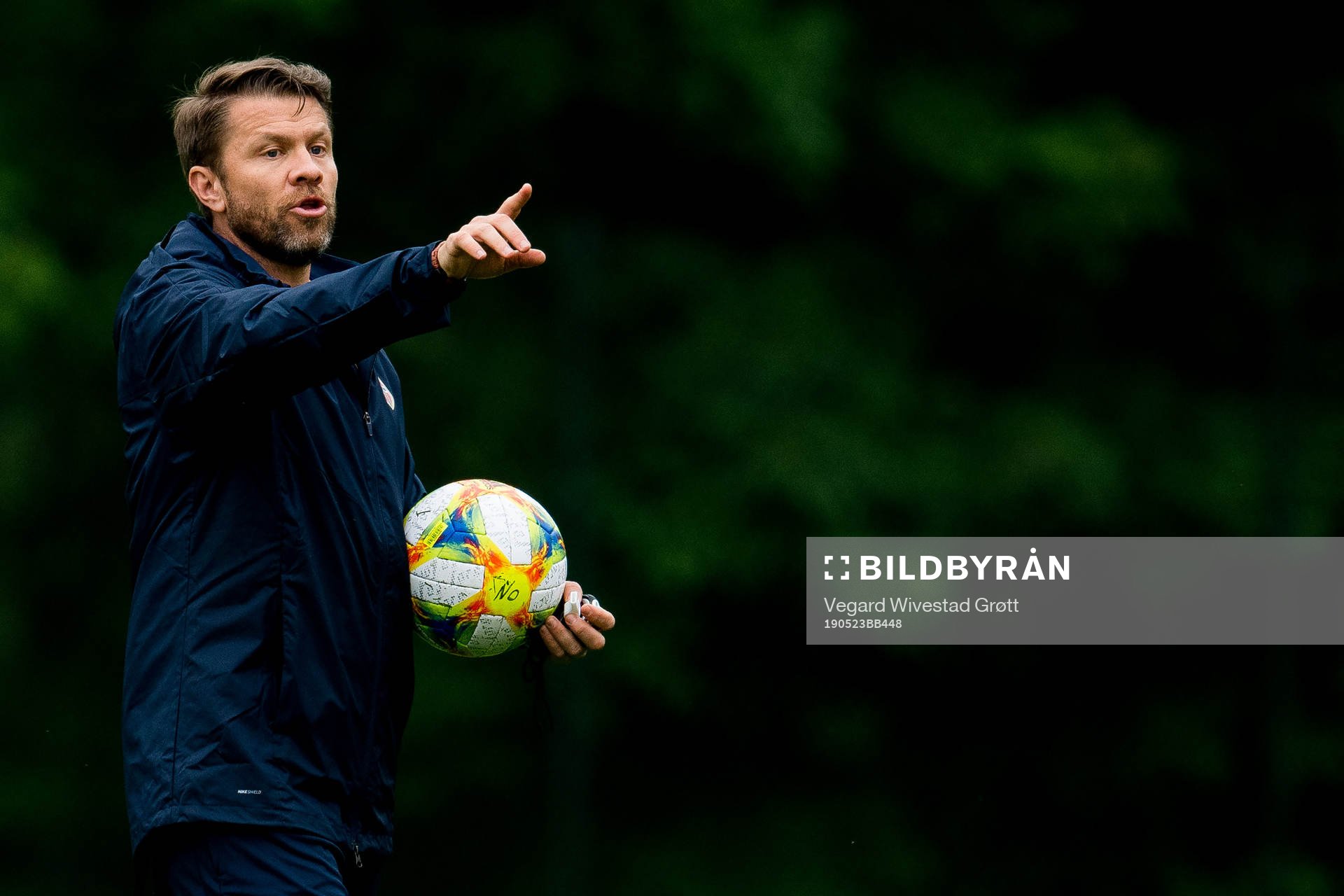 Pål Arne «Paco» Johansen, head coach of Norway