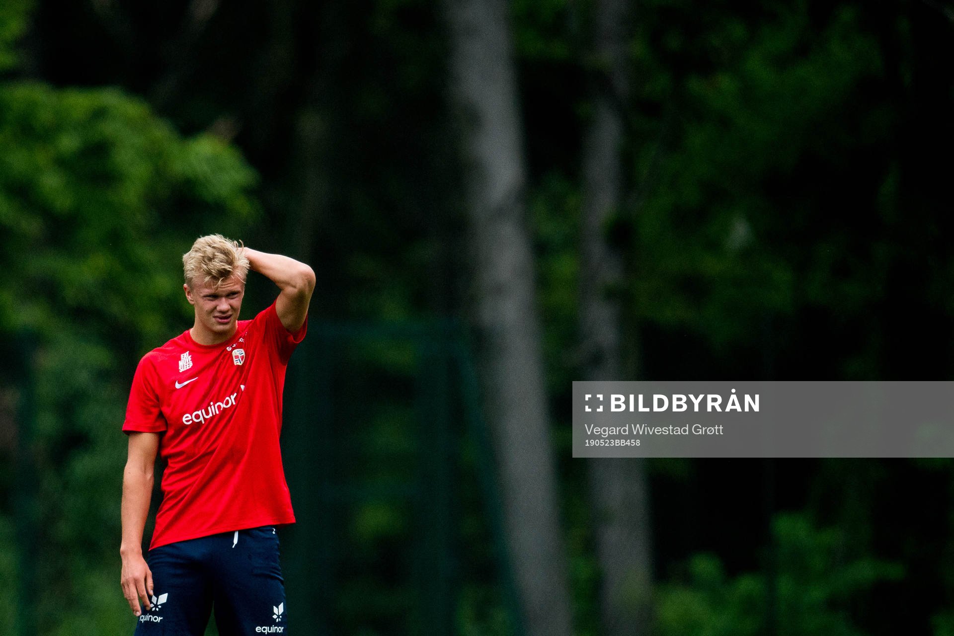 Erling Braut Haaland of Norway