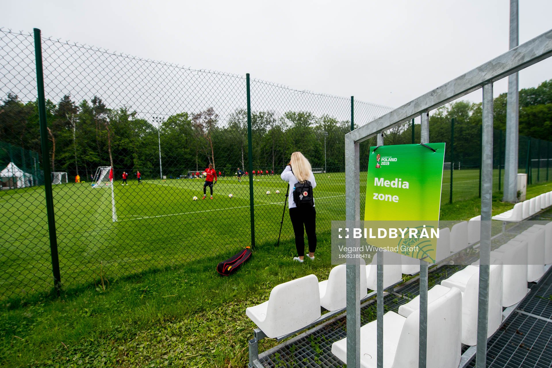 General view of the training ground