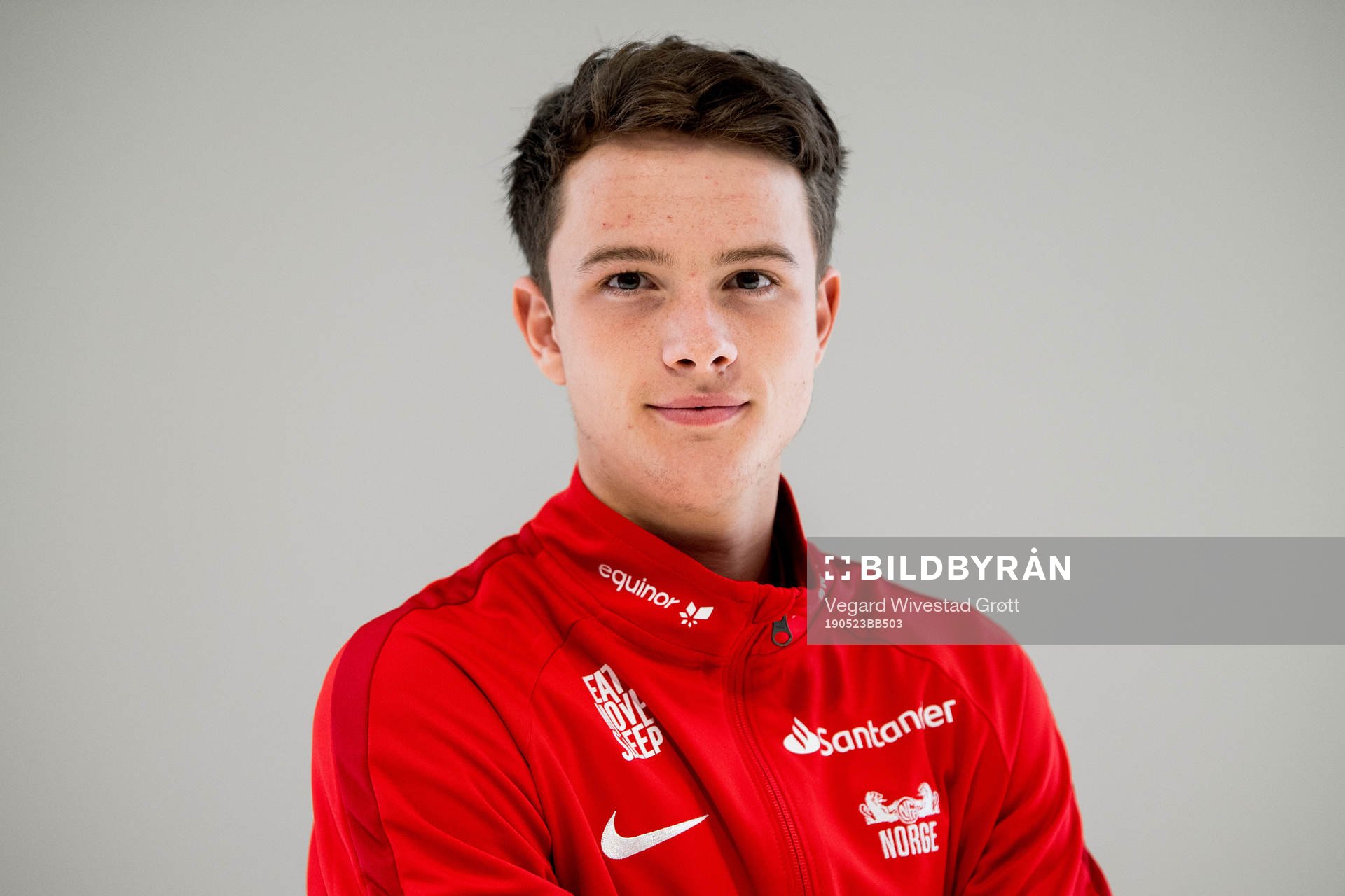 Håkon Evjen of Norway poses for a portrait