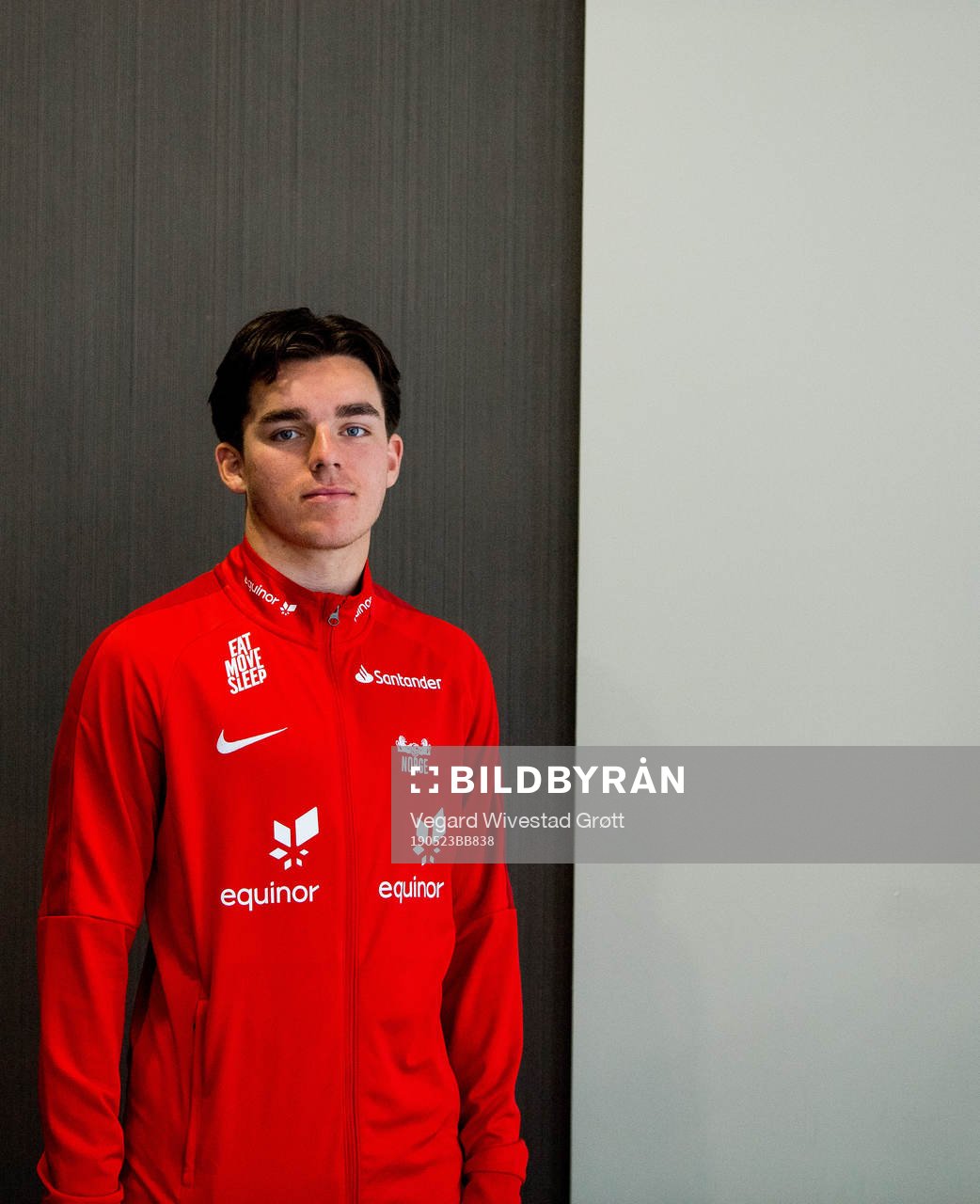 Hugo Vetlesen of Norway poses for a portrait
