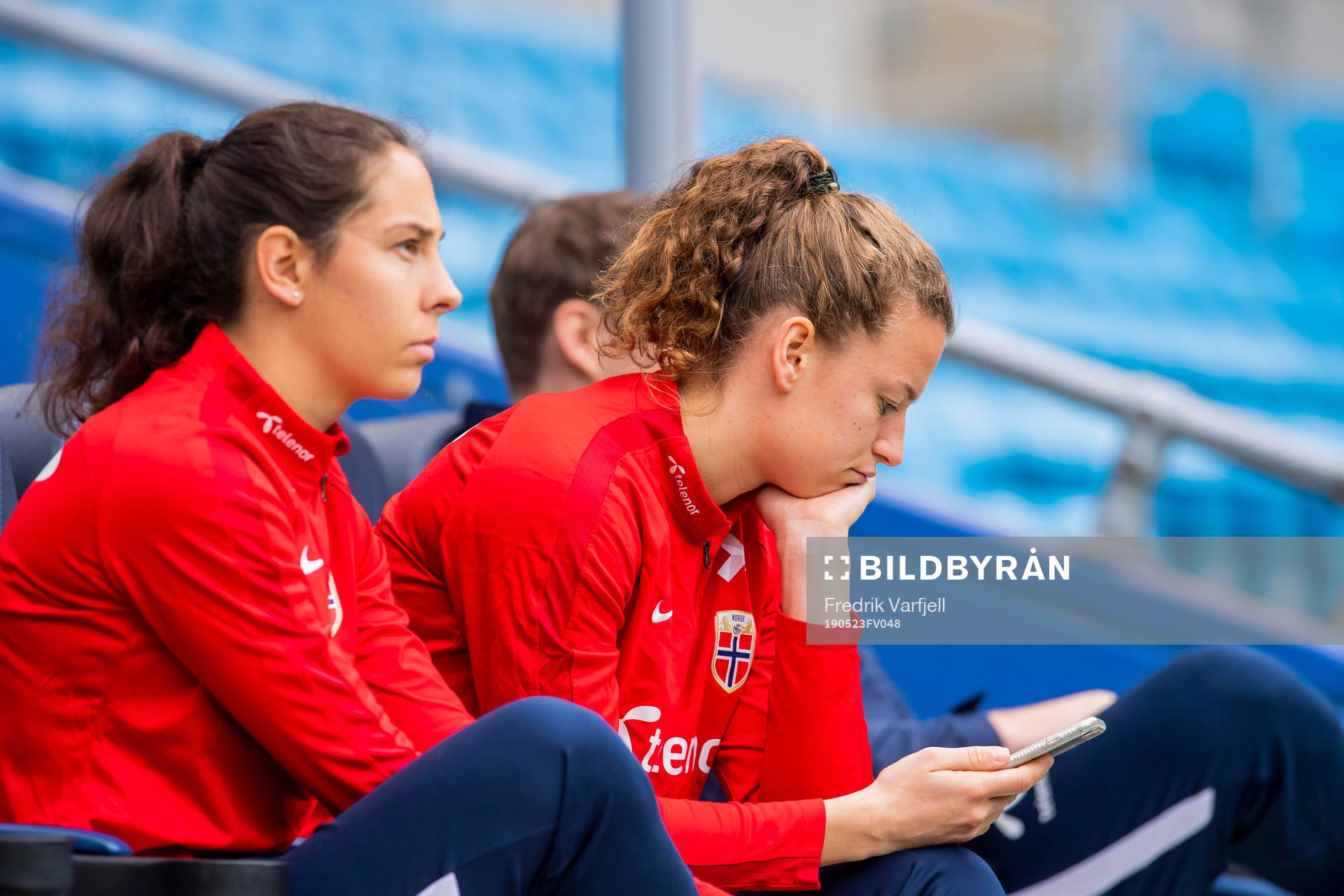 Ingrid Moe Wold and Synne Skinnes Hansen of Norway