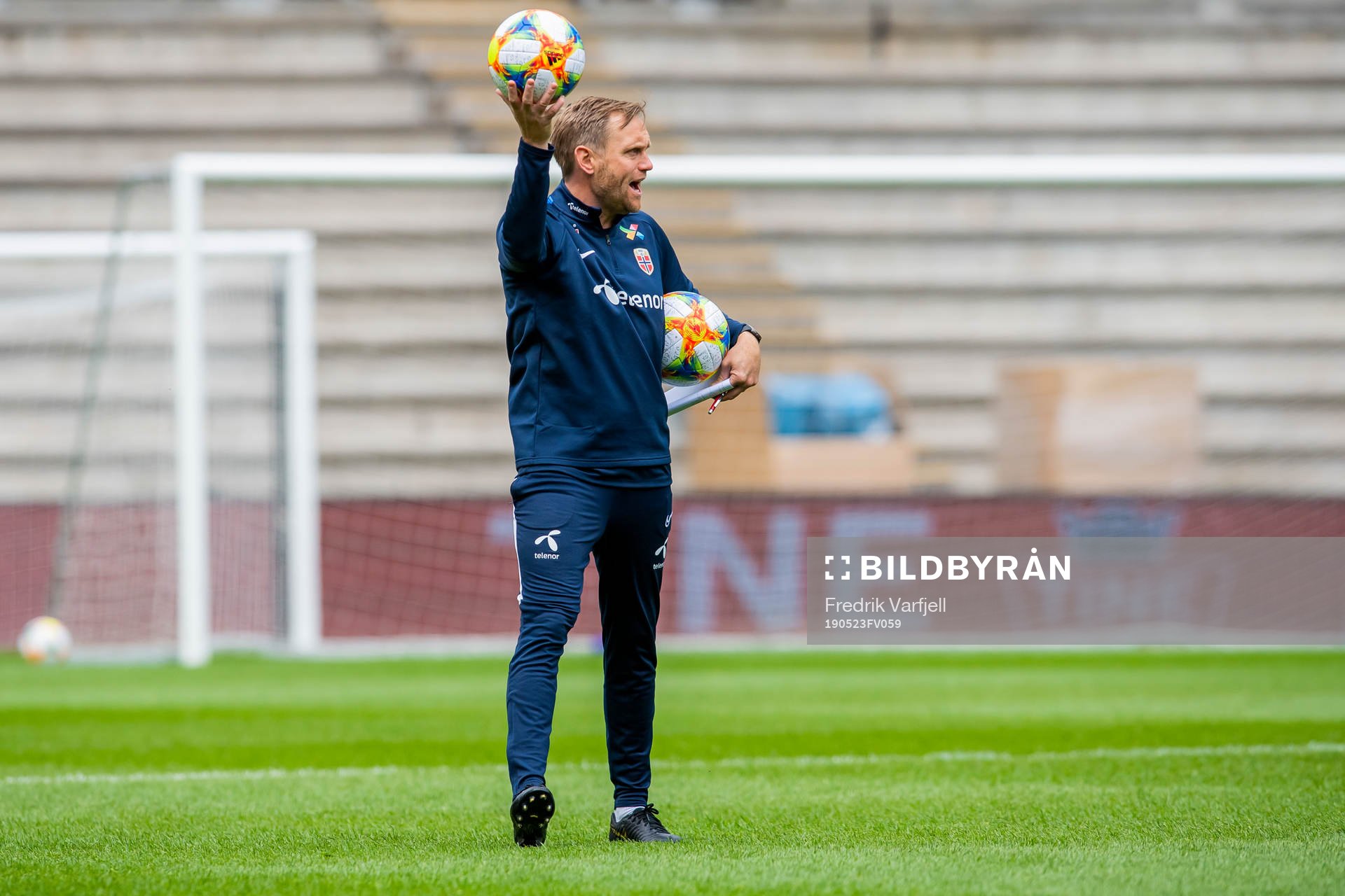 Martin Sjögren, head coach of Norway