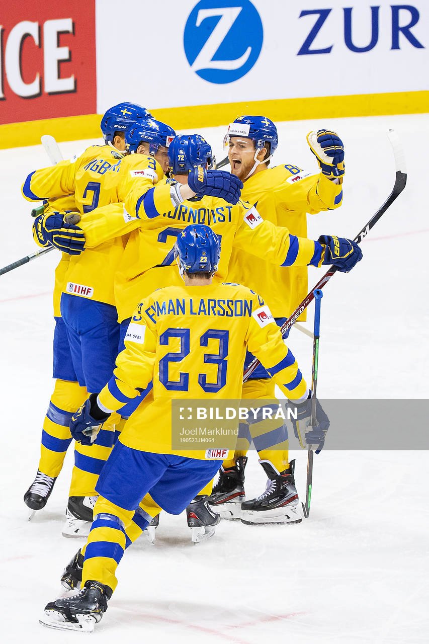 Alexander Wennberg, John Klingberg, Patric Hörnqvist and