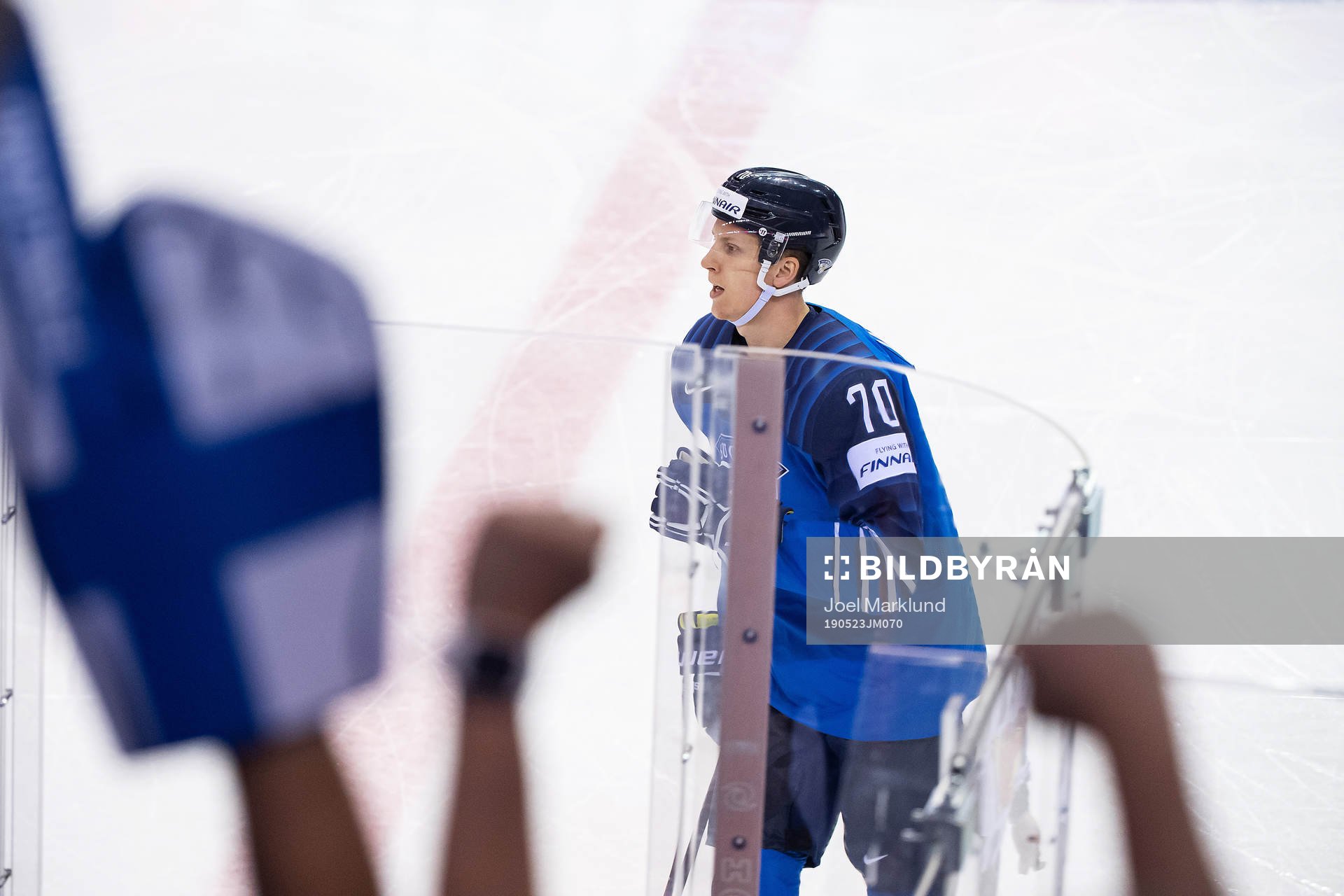 Niko Mikkola of Finland celebrates
