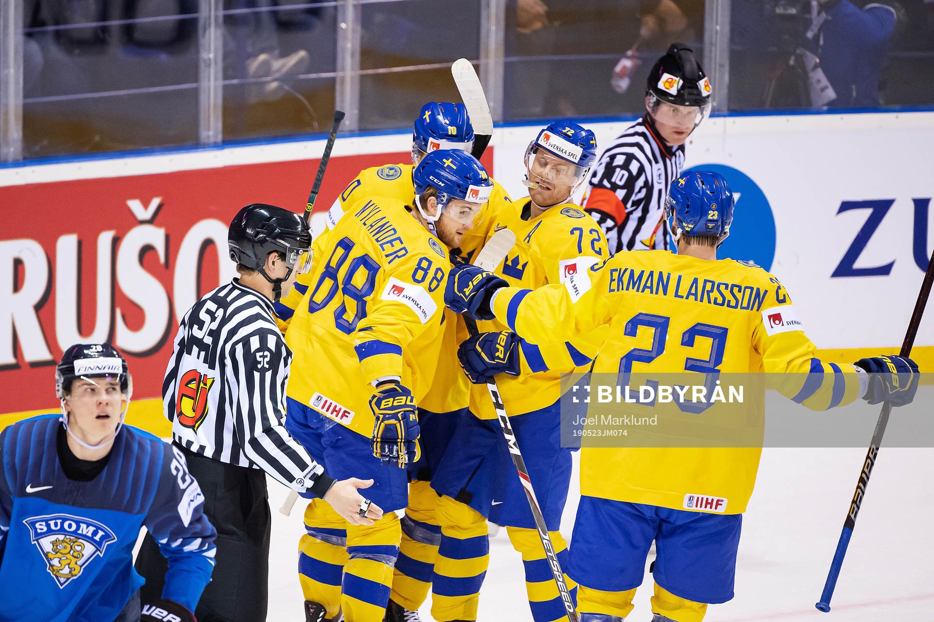 Alexander Wennberg, William Nylander, Patric Hörnqvist and