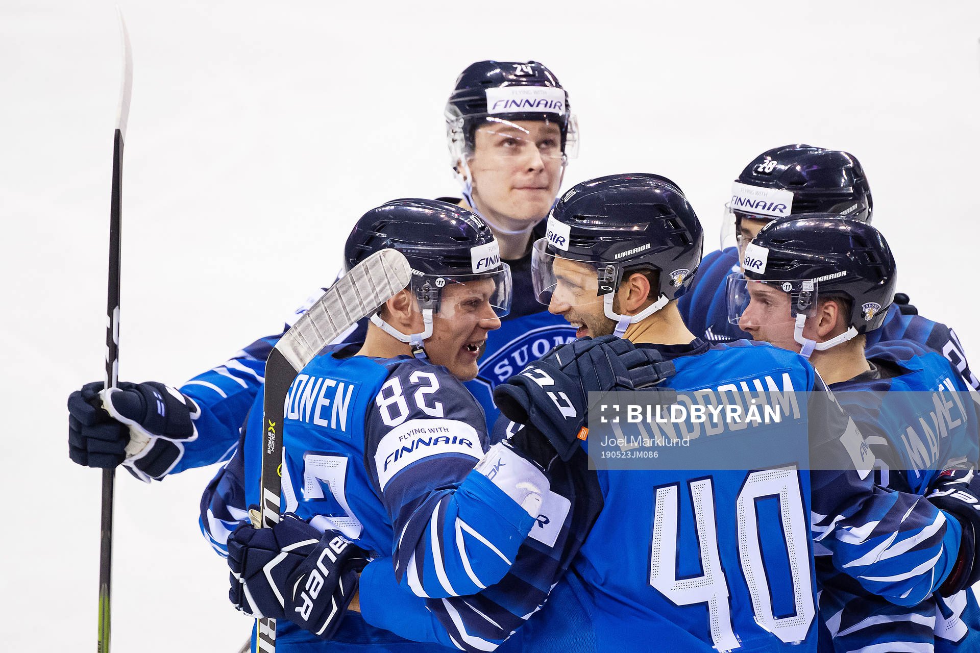 Harri Pesonen, Henri Jokiharju and Petteri Lindbohm of