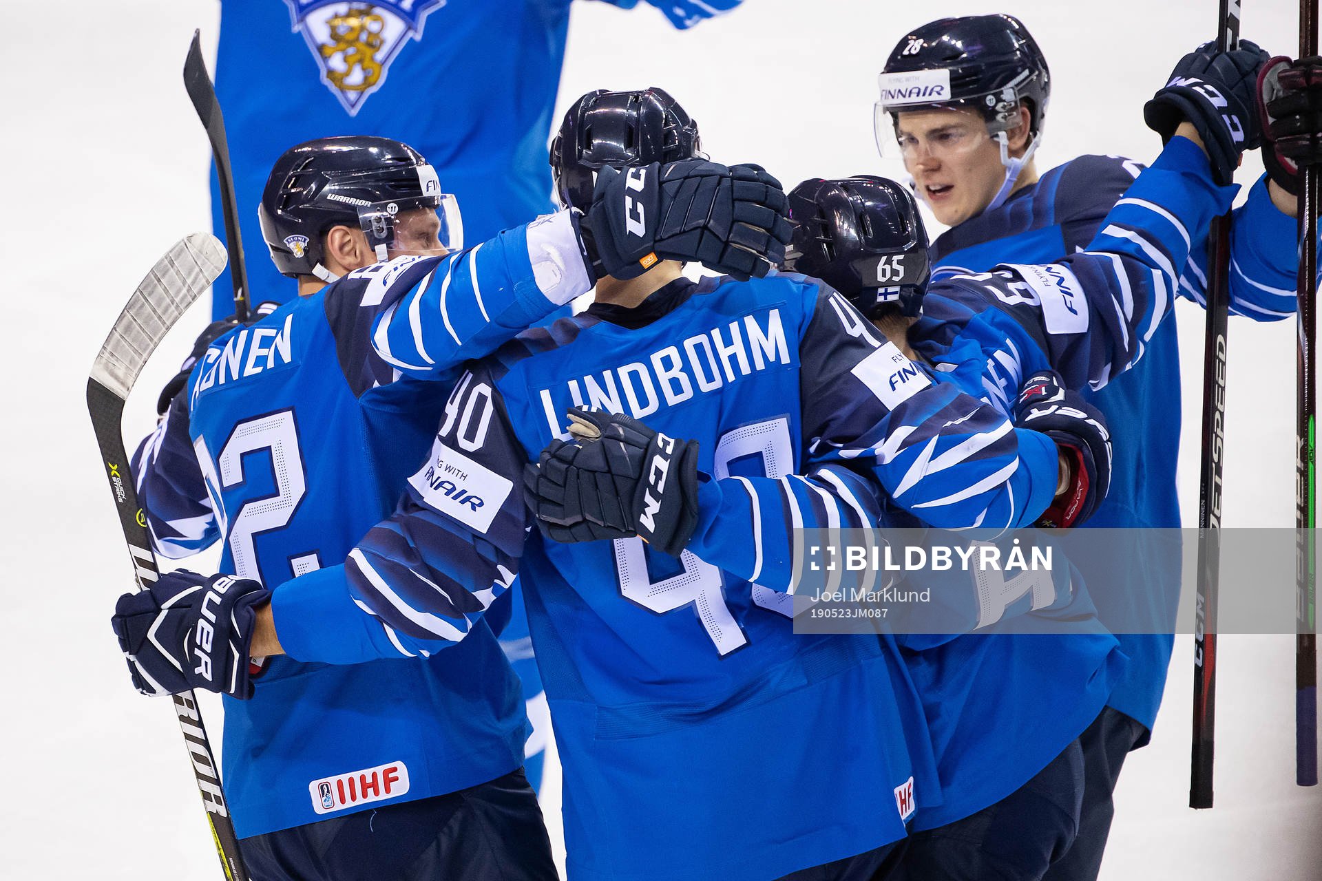 Harri Pesonen, Henri Jokiharju and Petteri Lindbohm of