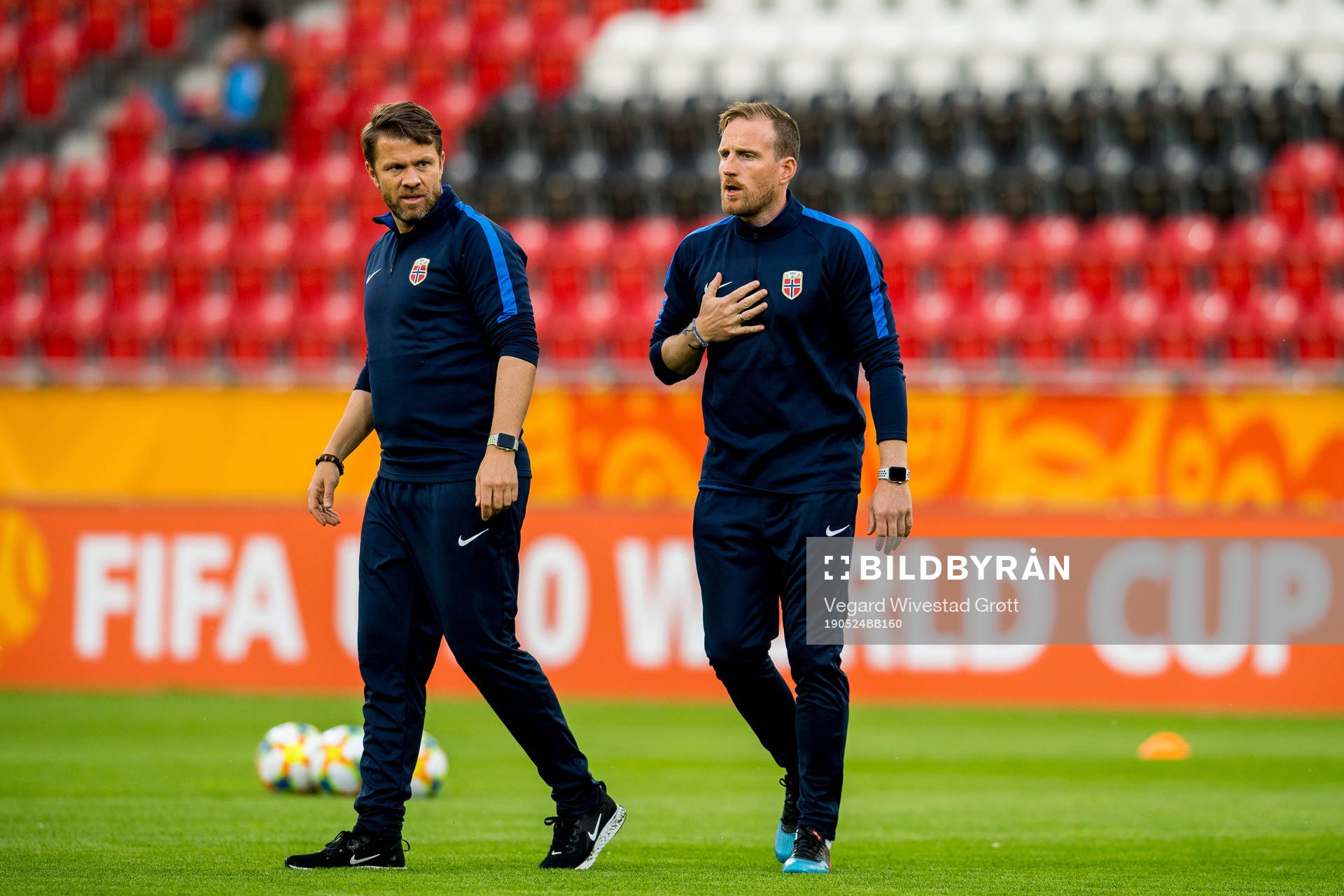 Pål Arne «Paco» Johansen, head coach of Norway, and