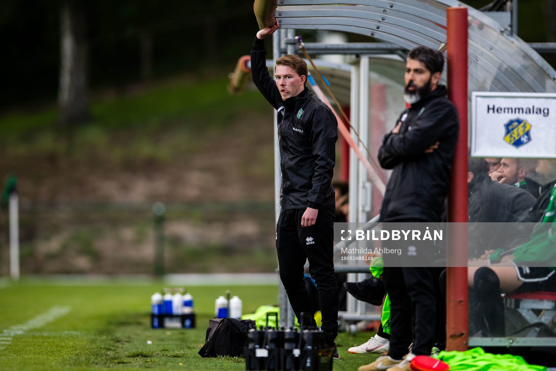 Högaborgs tränare Kristoffer Schönbeck