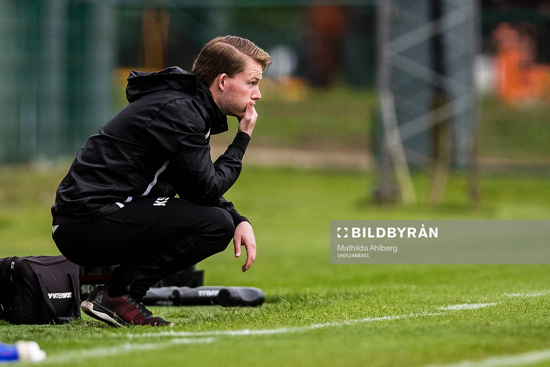 Högaborgs tränare Kristoffer Schönbeck