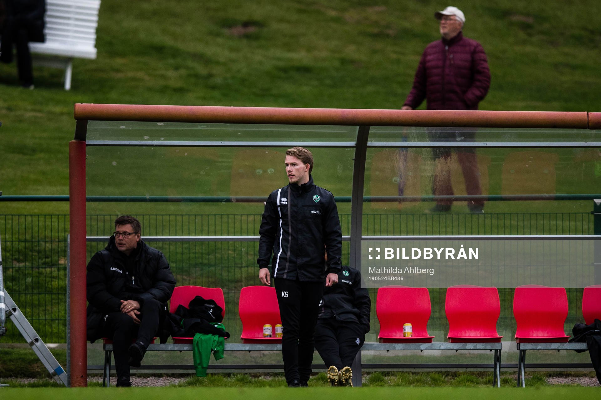 Högaborgs tränare Kristoffer Schönbeck