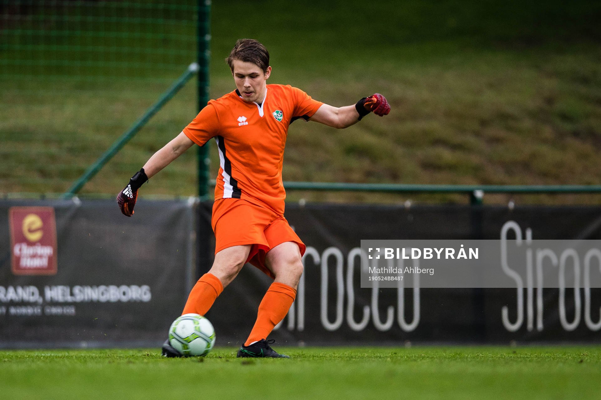 Högaborgs målvakt Alex Rylander