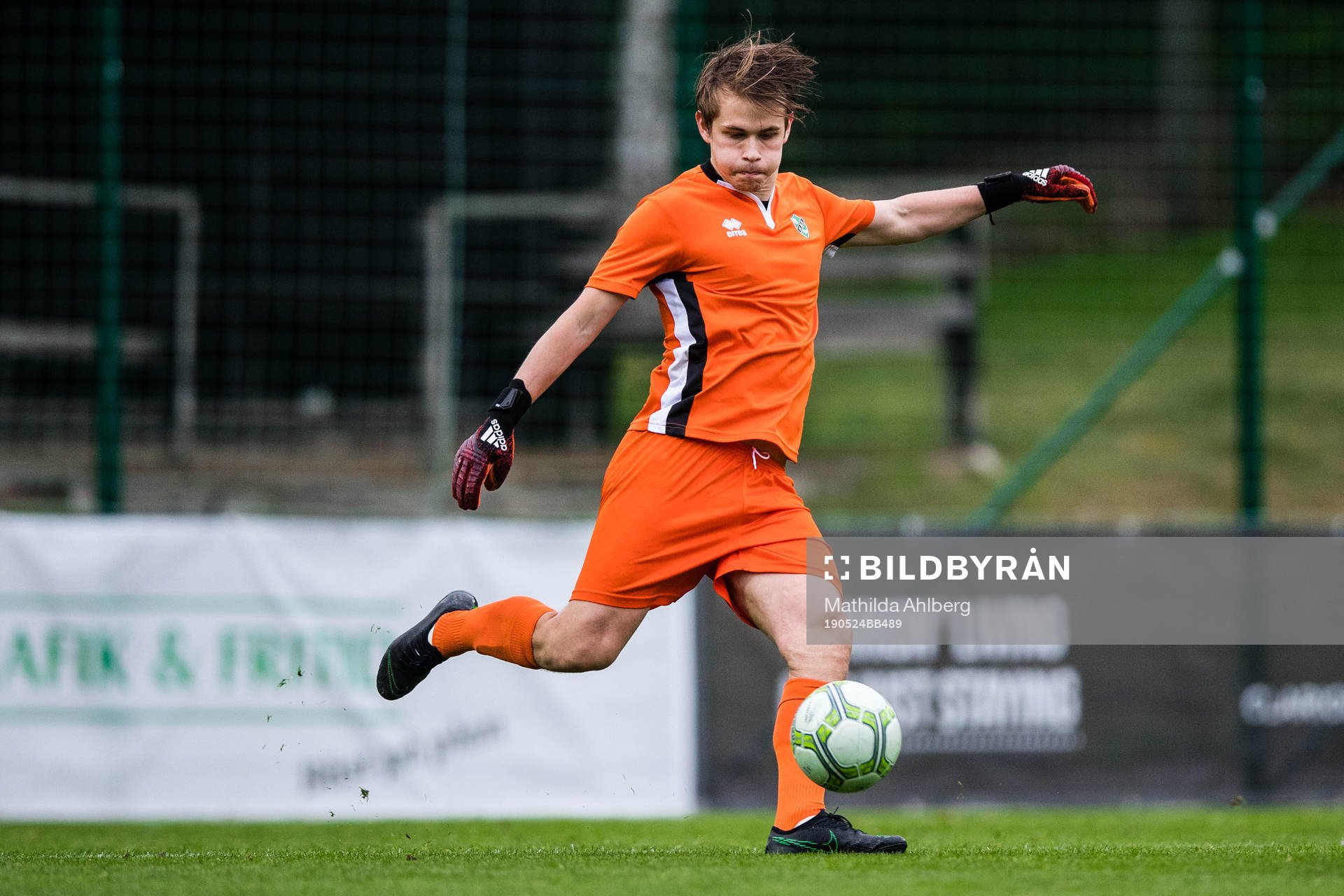 Högaborgs målvakt Alex Rylander