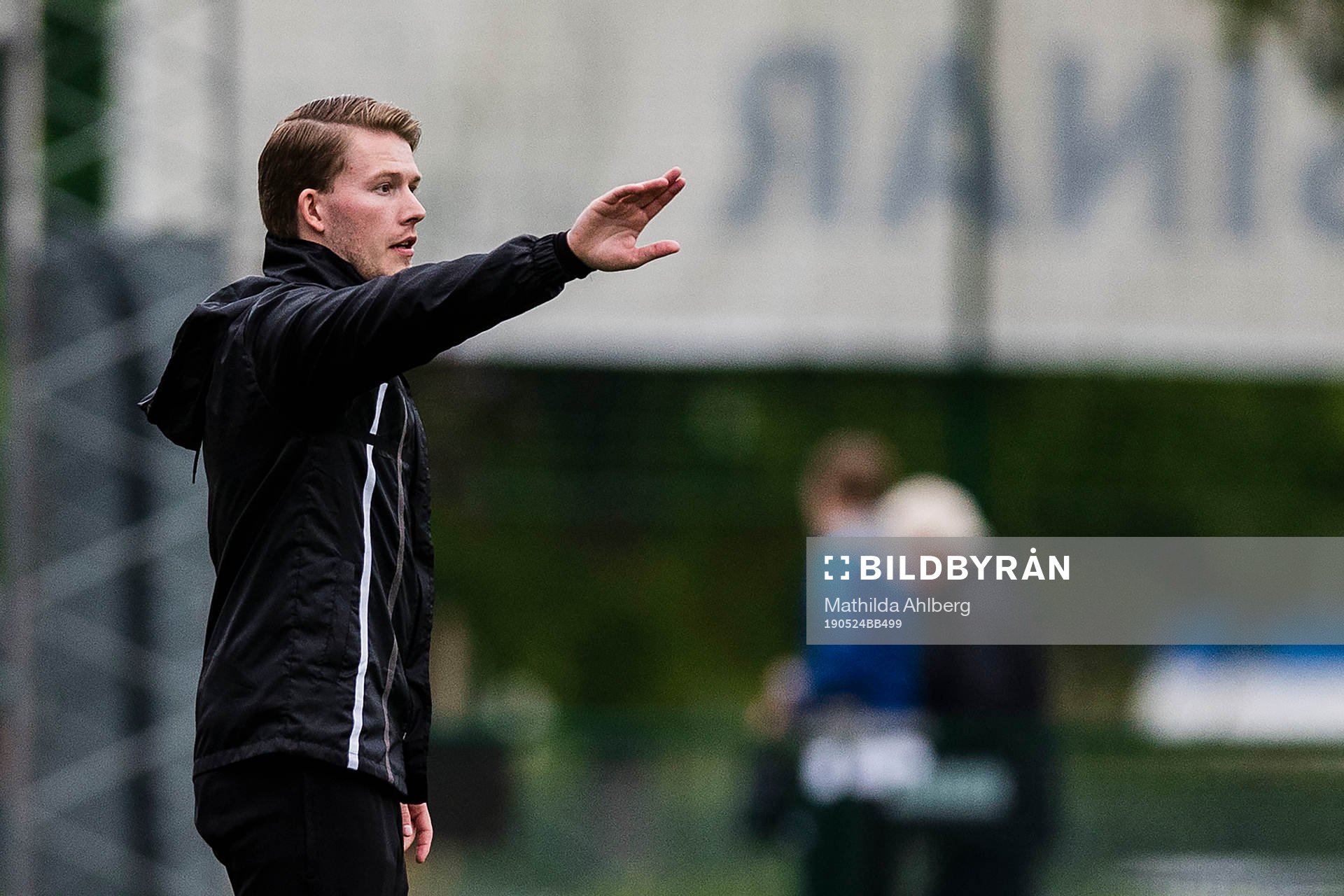 Högaborgs tränare Kristoffer Schönbeck