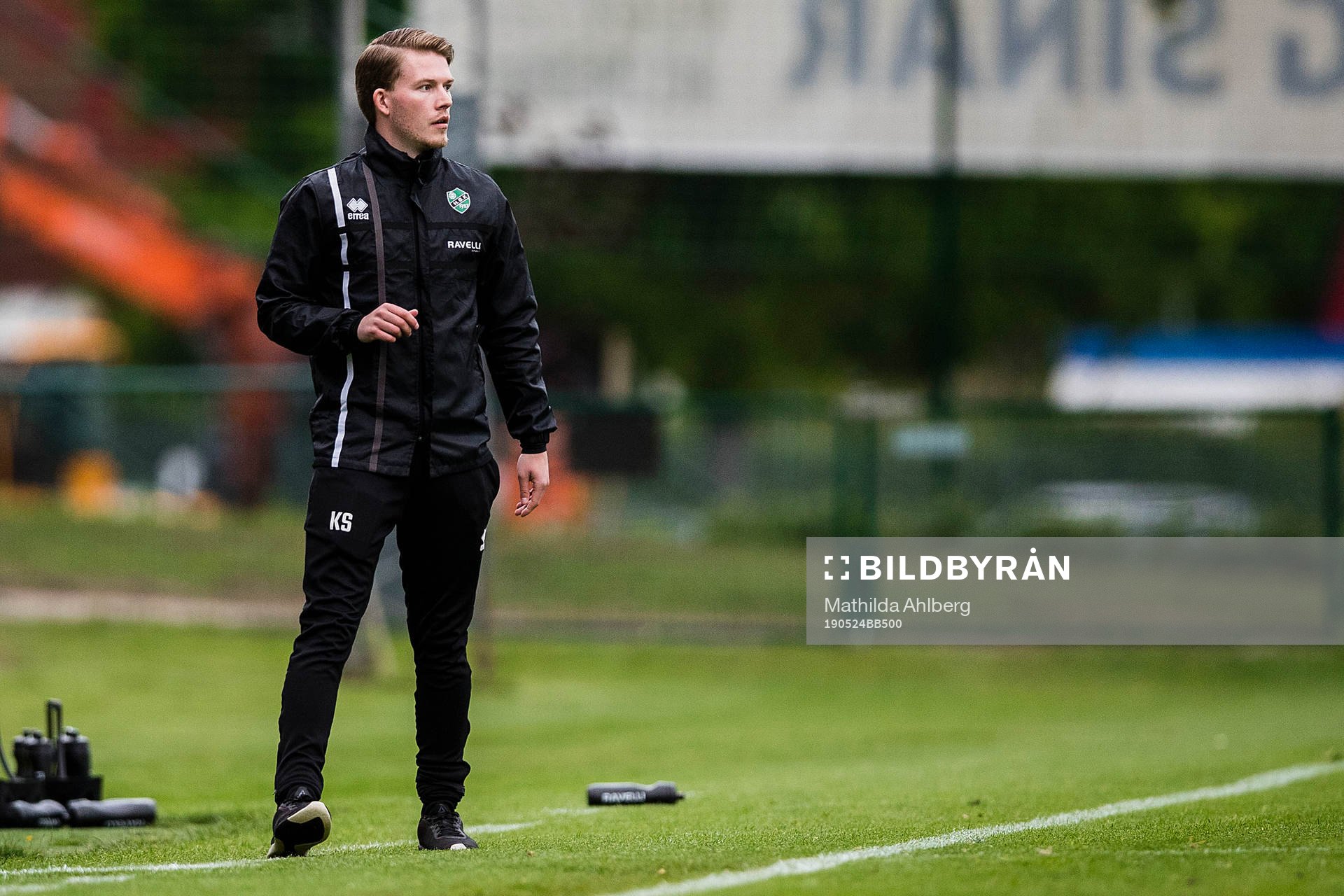 Högaborgs tränare Kristoffer Schönbeck