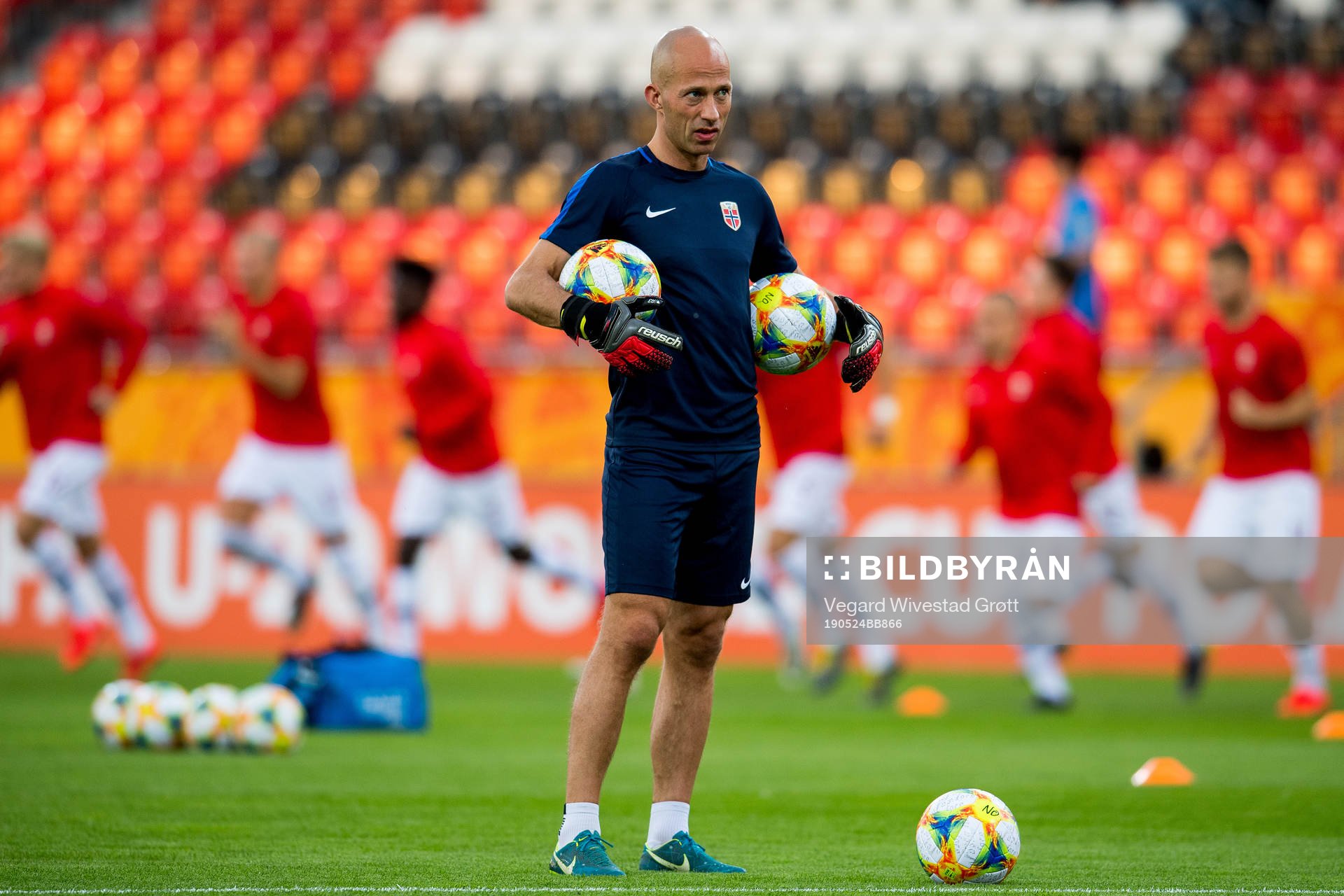 Jonas Ueland Kolstad, goalkeeper coach of Norway