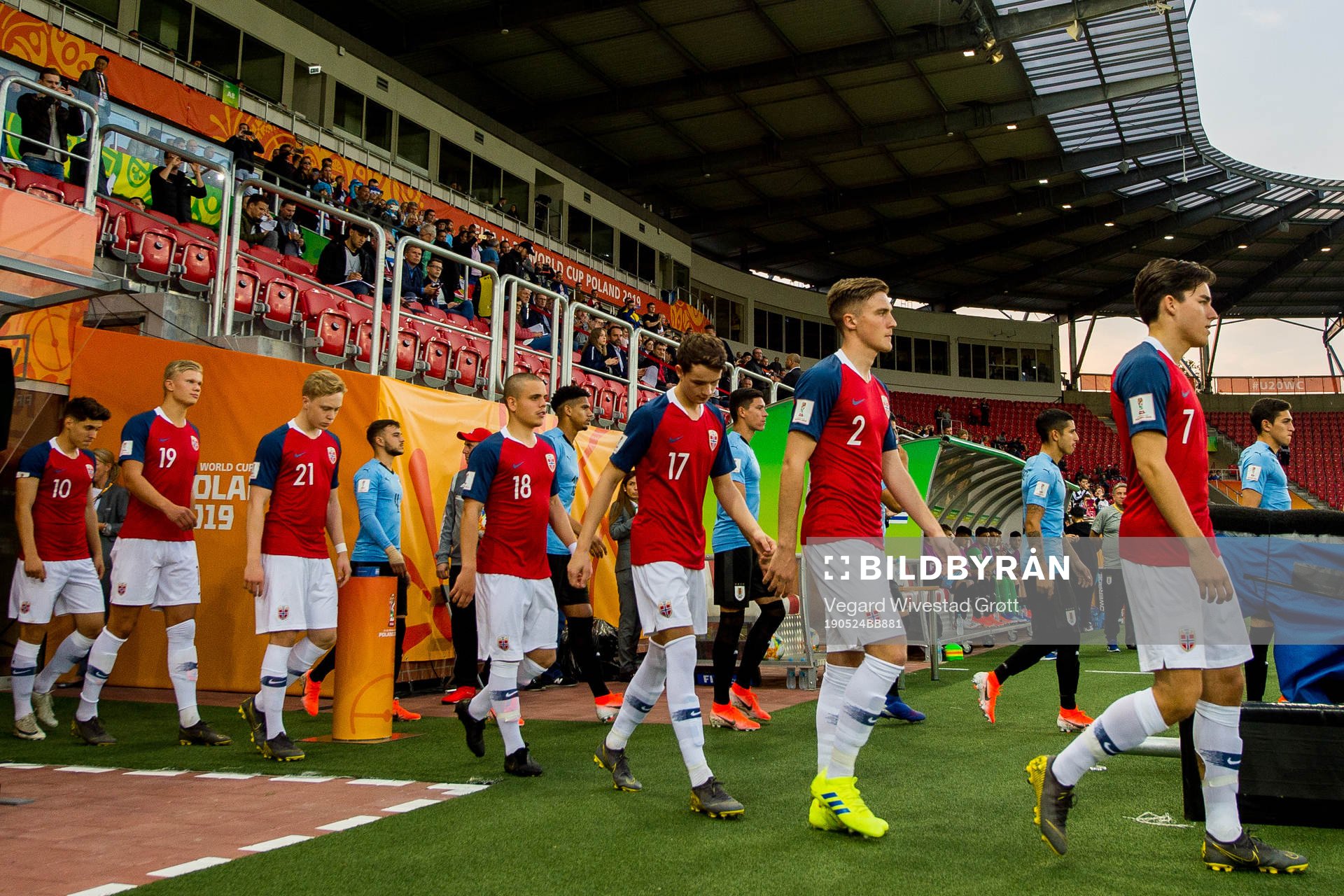 Eman Marković, Erling Braut Haaland, Ola Brynhildsen,