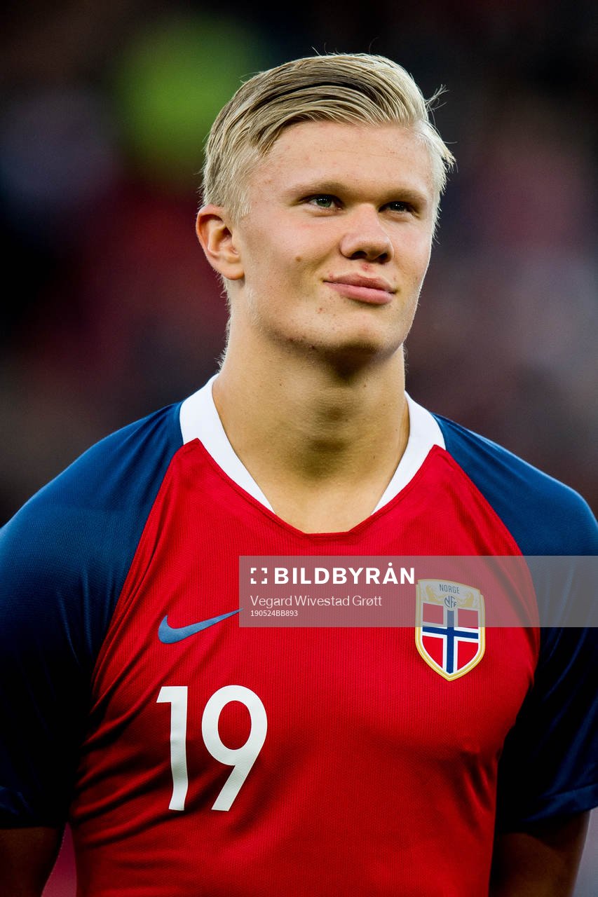 Erling Braut Haaland of Norway