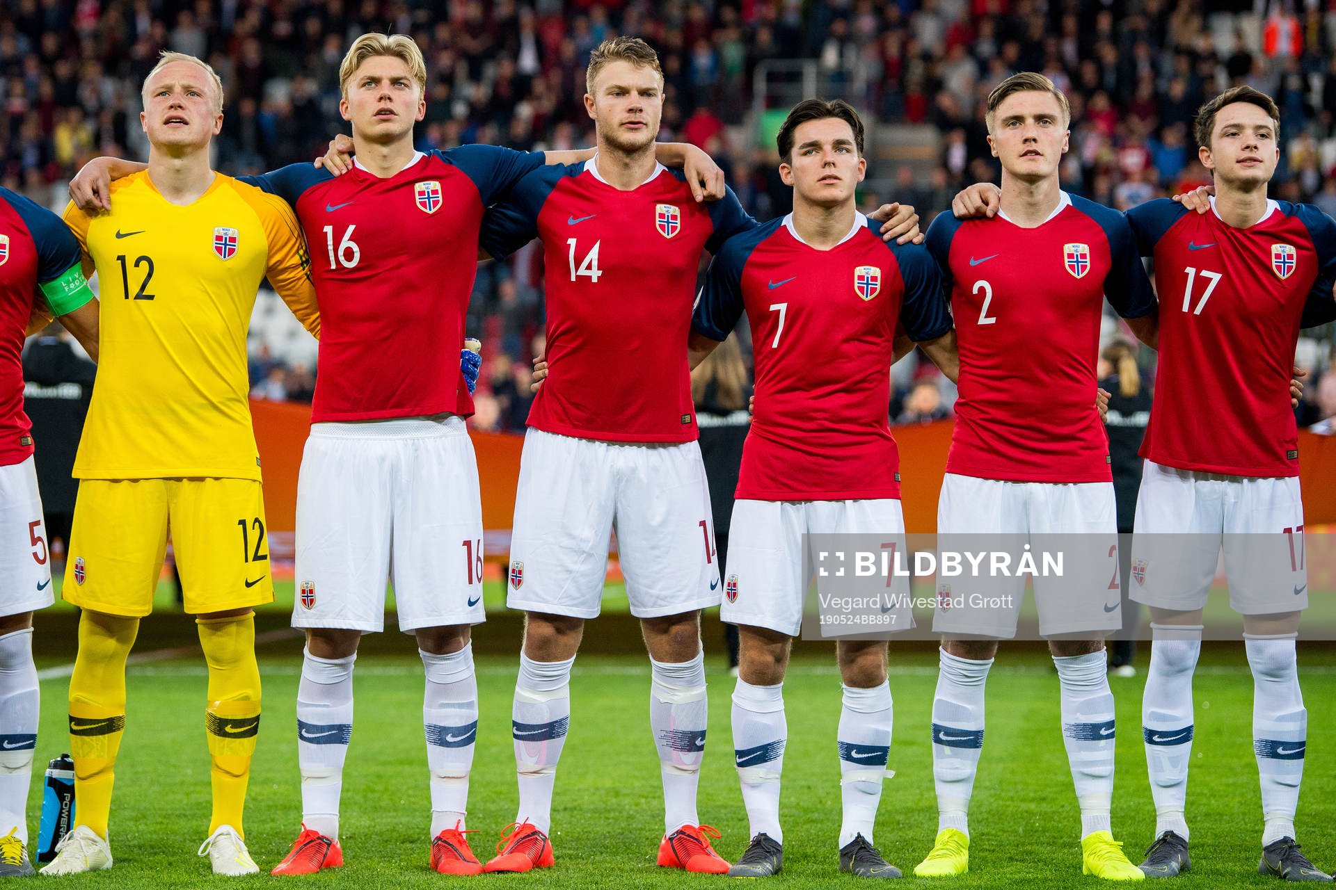 Goalkeeper Julian Faye Lund, Tobias Borchgrevink