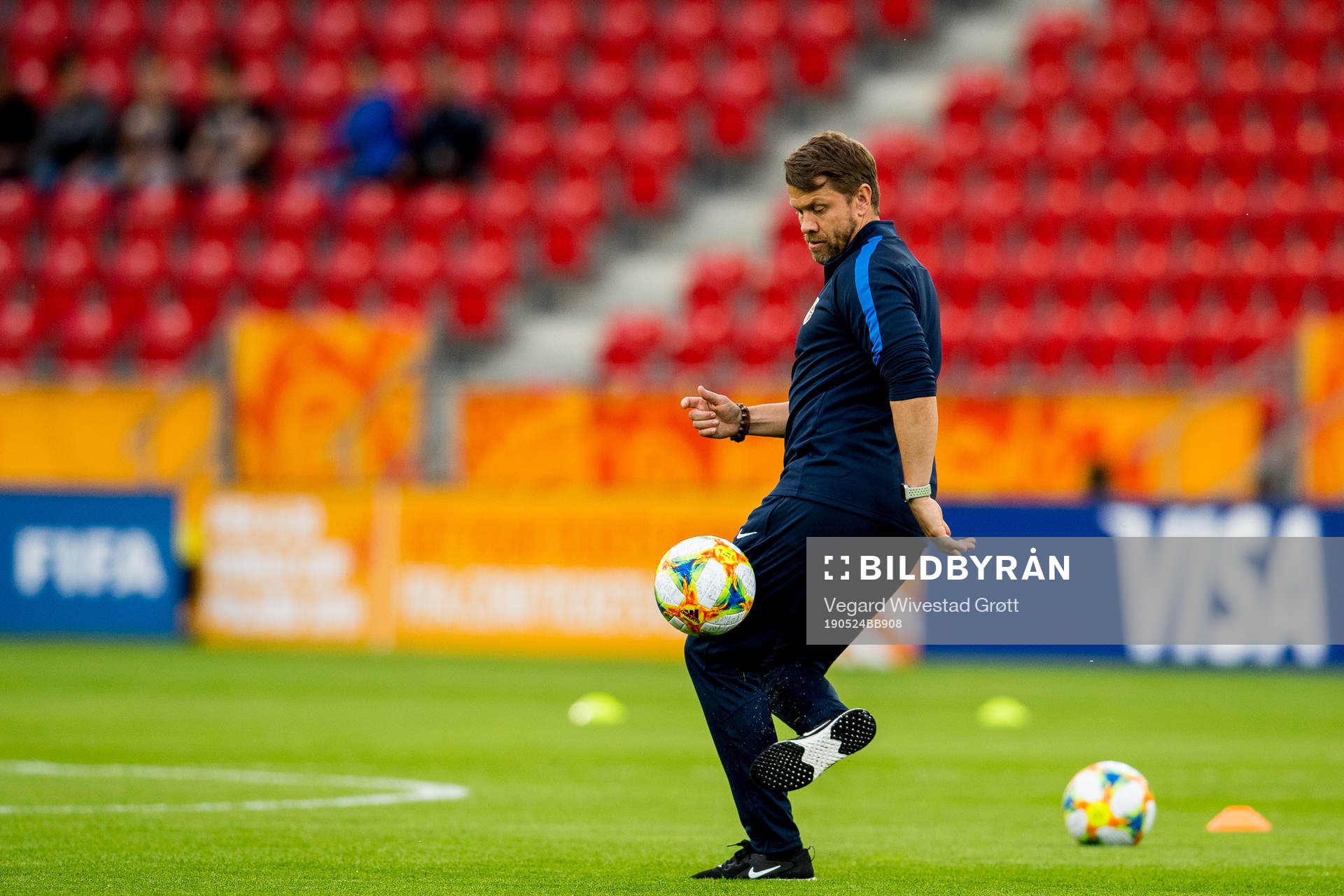 Pål Arne «Paco» Johansen, head coach of Norway