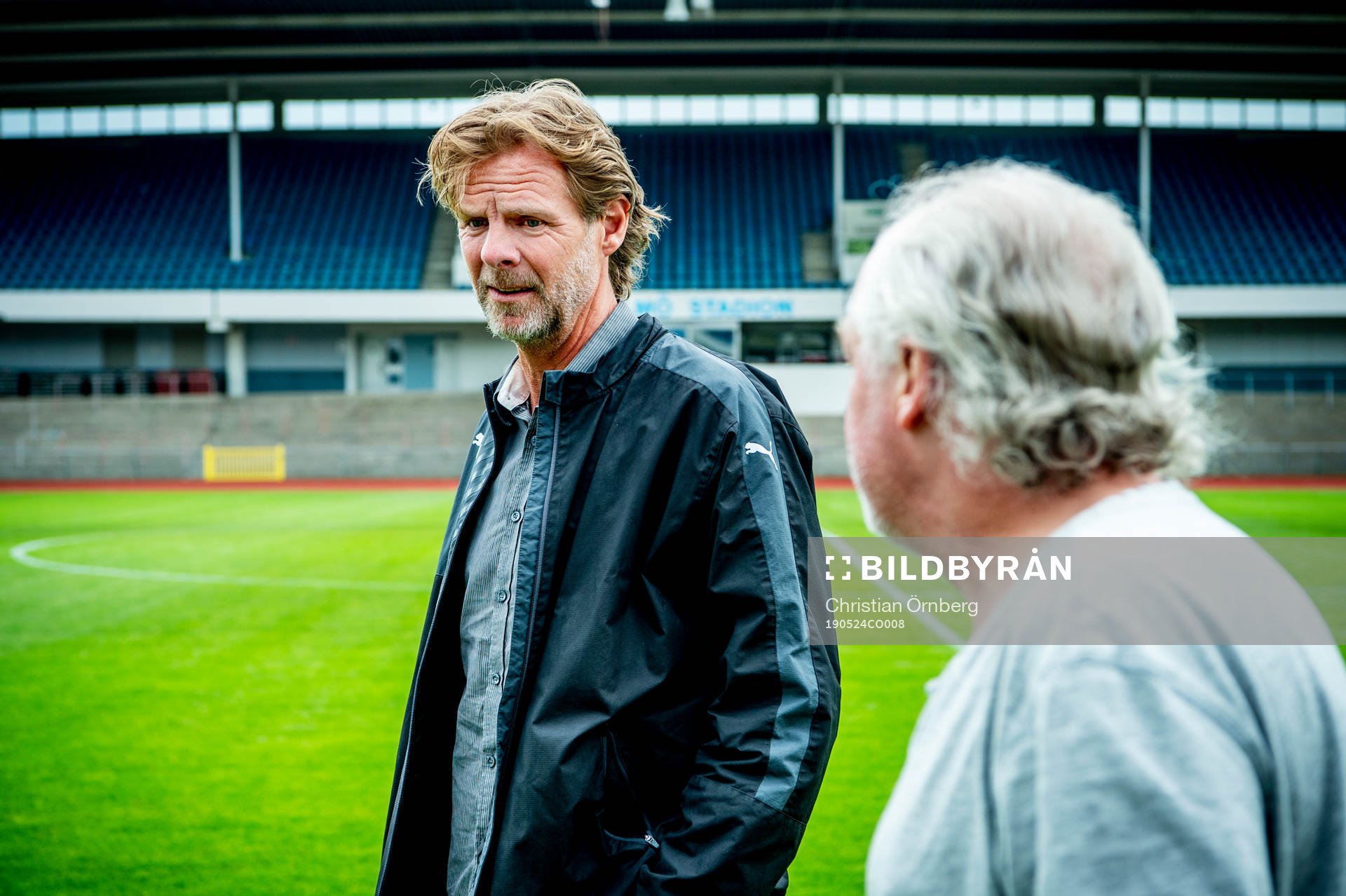 De tidigare fotbollsspelarna Jan-Olov Kindvall och Robert