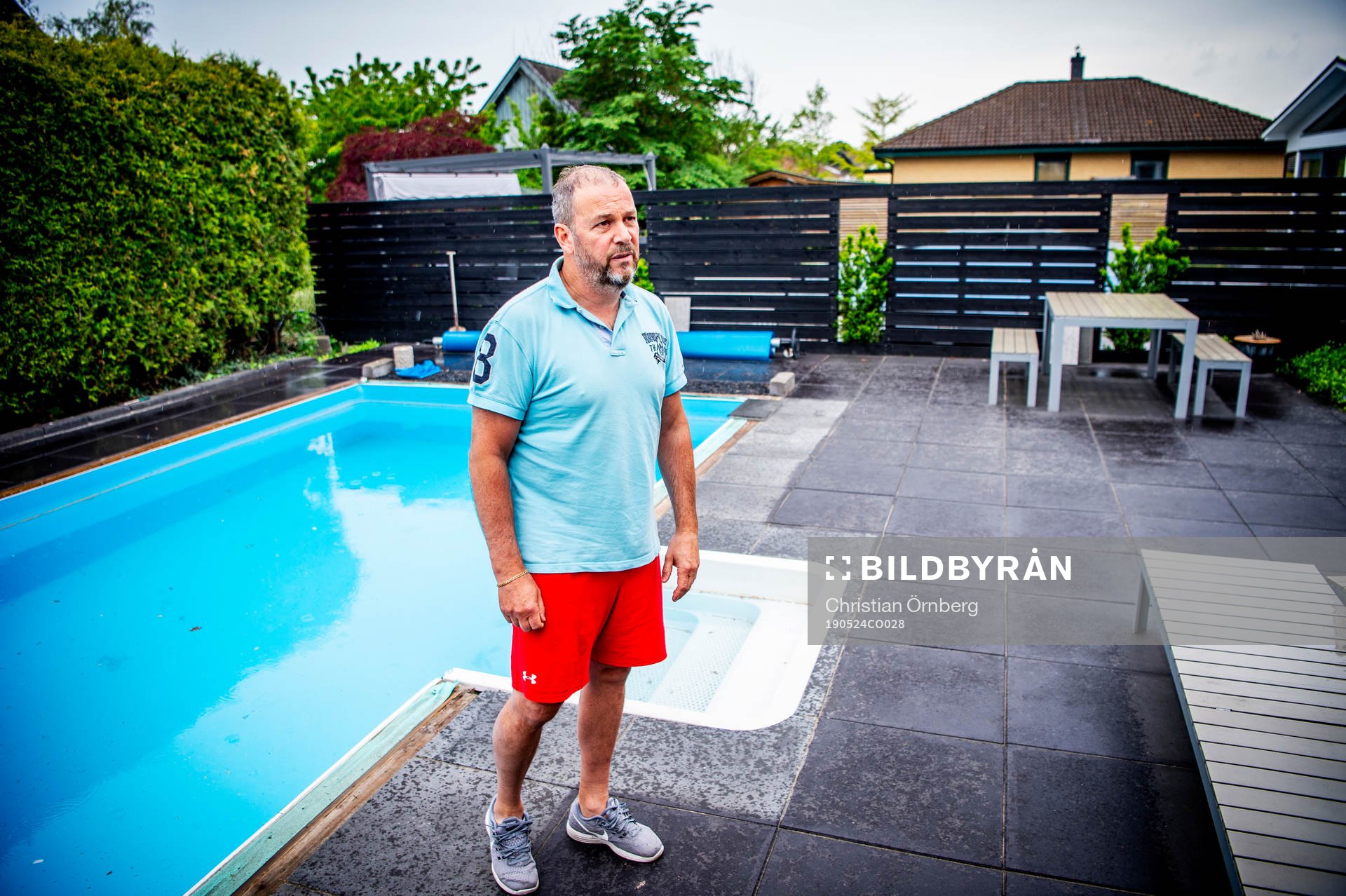 Robert Burakovsky hemma i villan i Bunkeflostrand