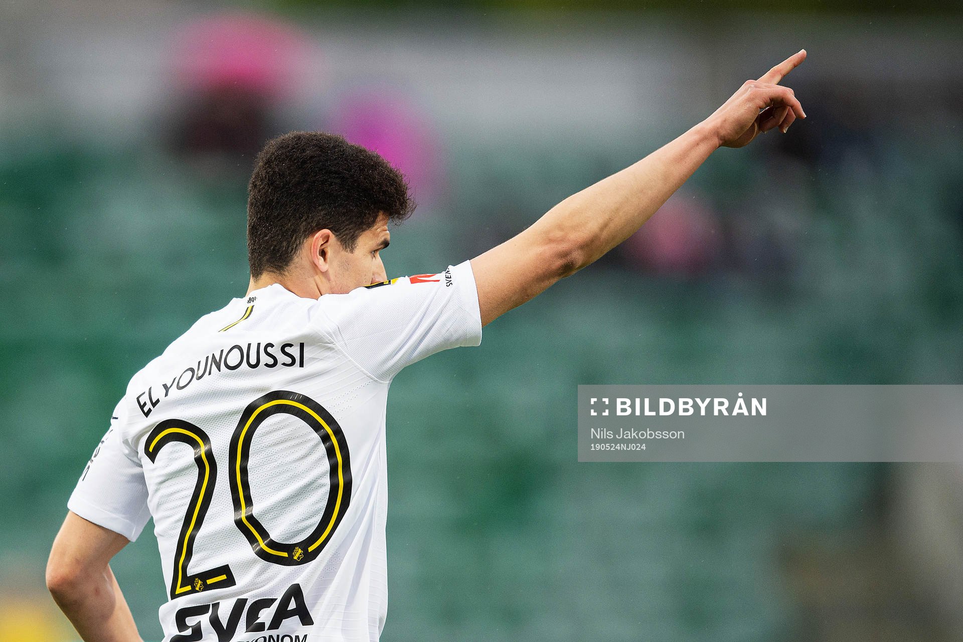 s Tarik Elyounoussi jublar