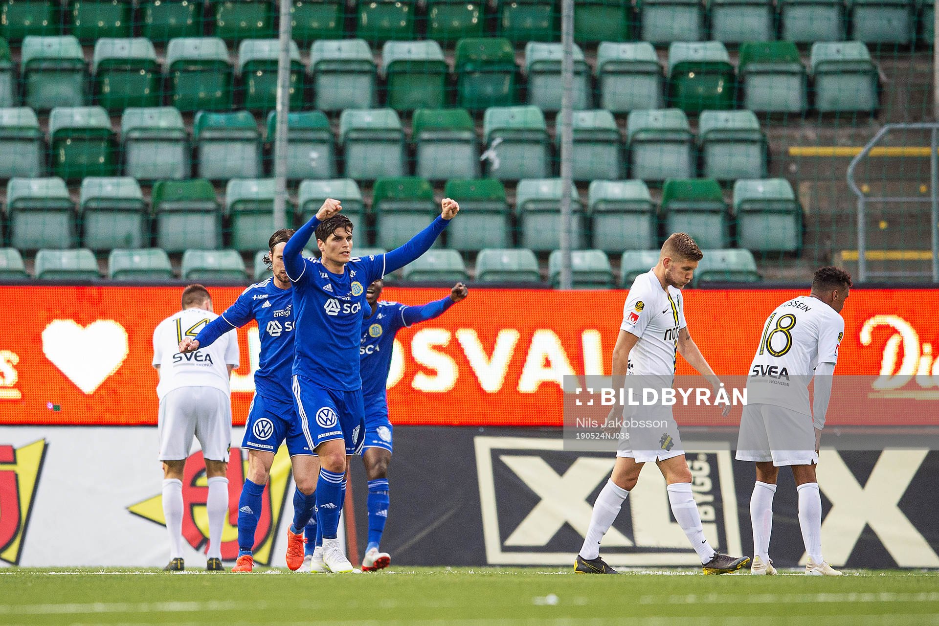 Sundsvalls David Batanero jublar