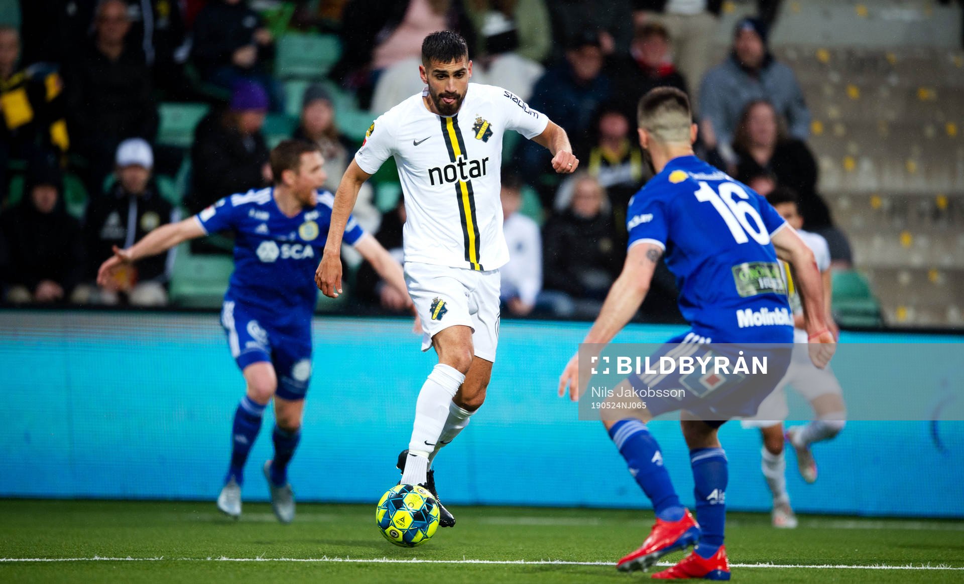 AIK:s Stefan Silva under fotbollsmatchen i Allsvenskan mellan GIF Sundsvall och AIK den 24 maj 2019 i Sundsvall.