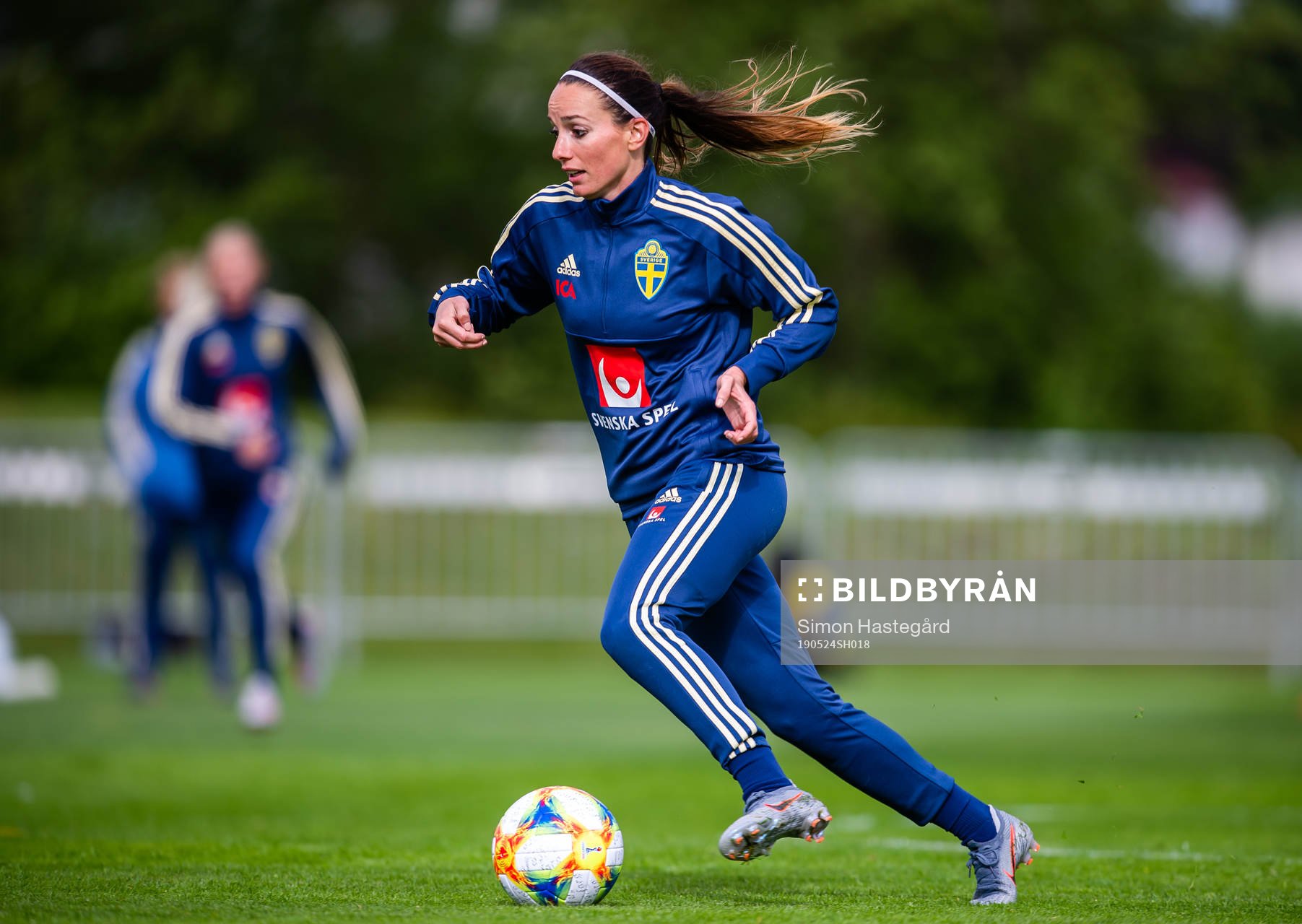 Kosovare Asllani of the Swedish women national football team