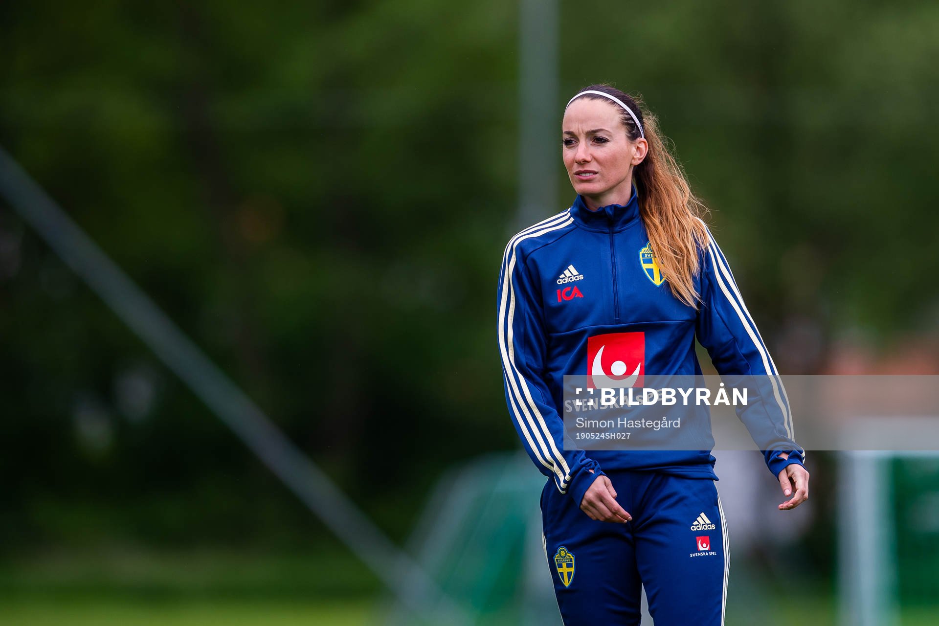 Kosovare Asllani of the Swedish women national football team
