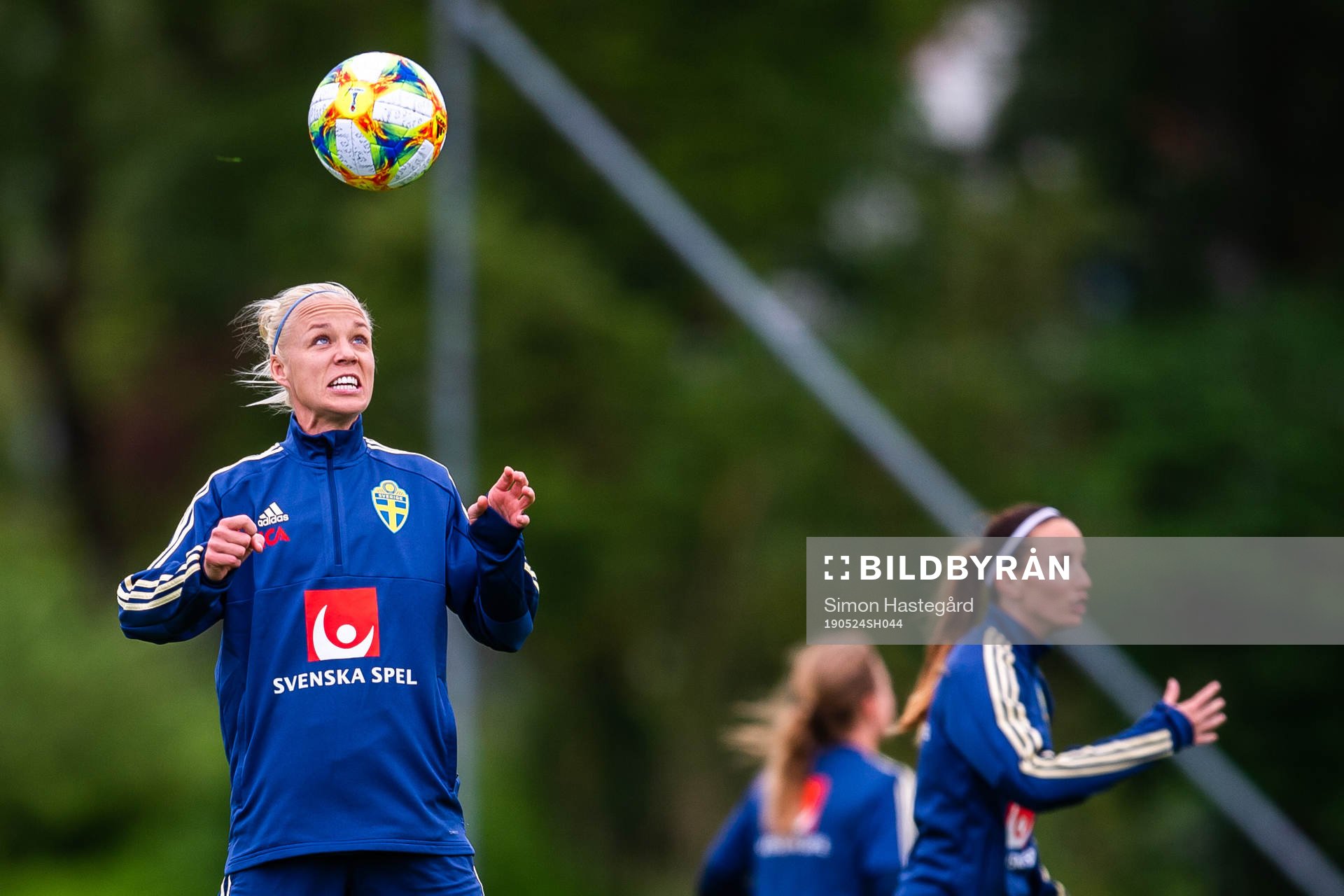 Caroline Seger of the Swedish women national football team