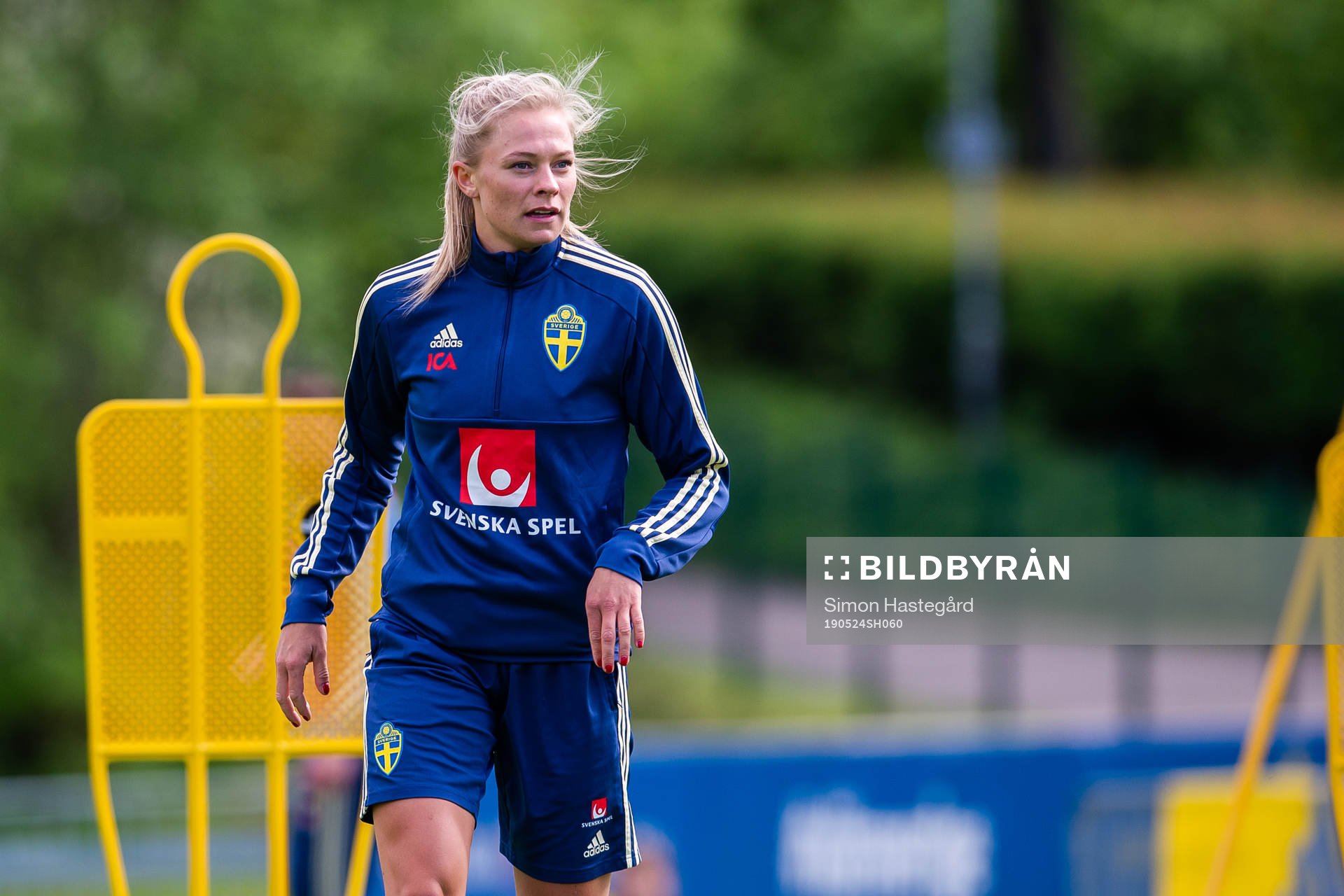 Fridolina Rolfö of the Swedish women national football team