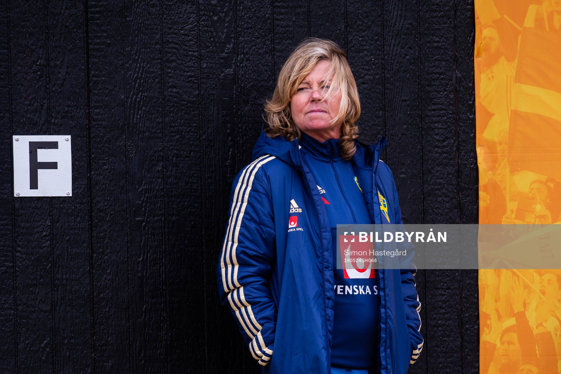 Team manager Marika Domanski Lyfors of the Swedish women