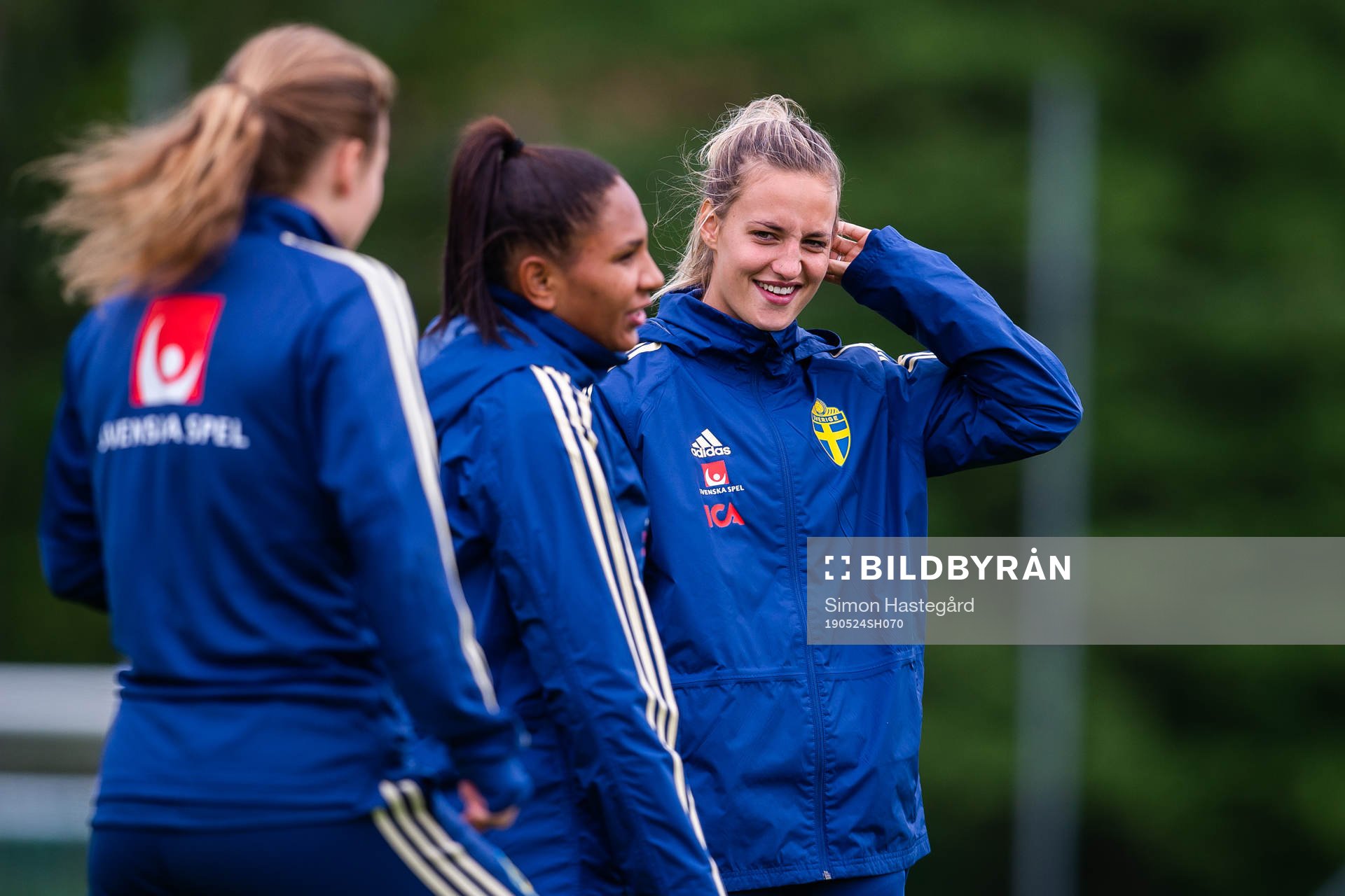 Nathalie Björn of the Swedish women national football team