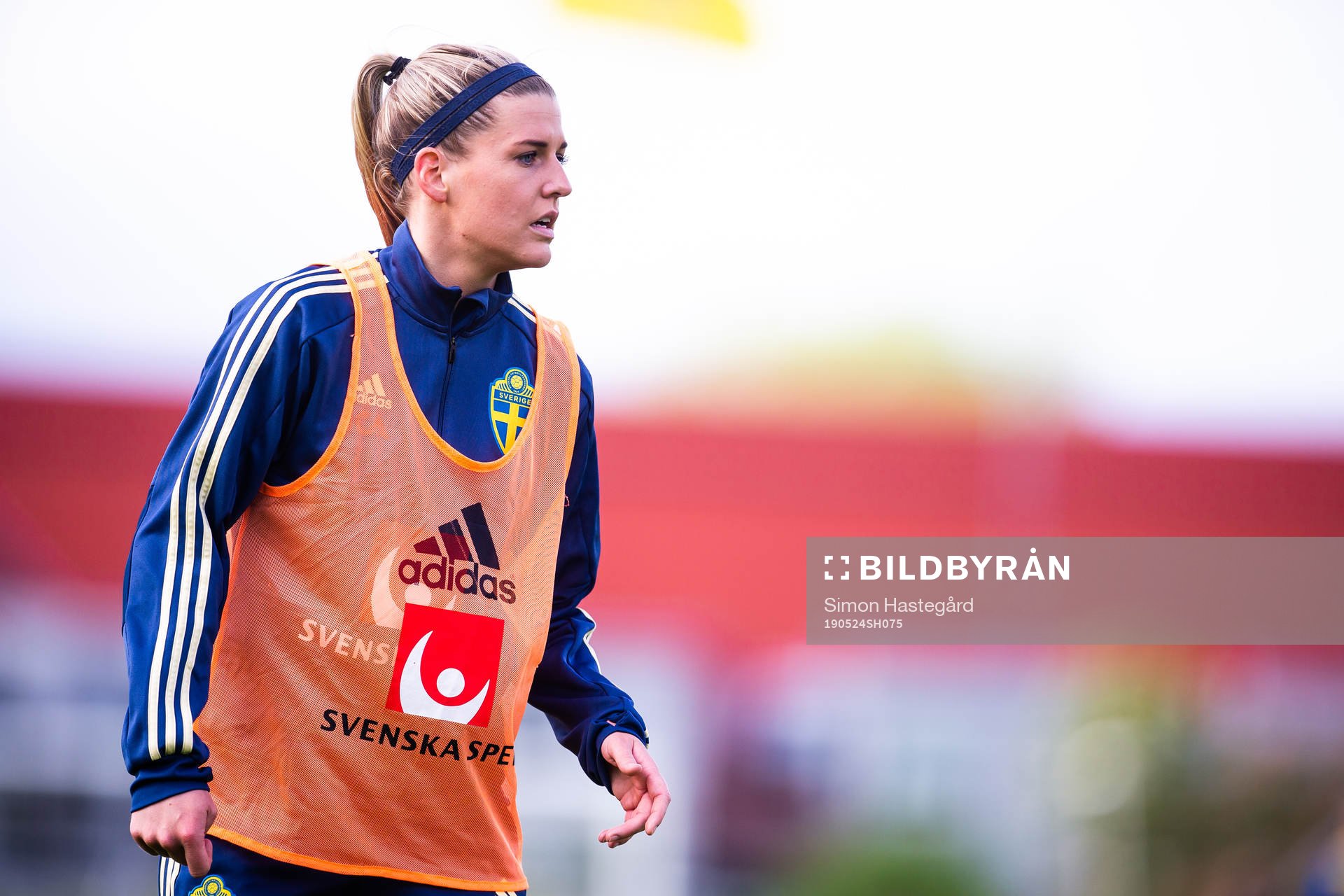 Olivia Schough of Swedish women national football team